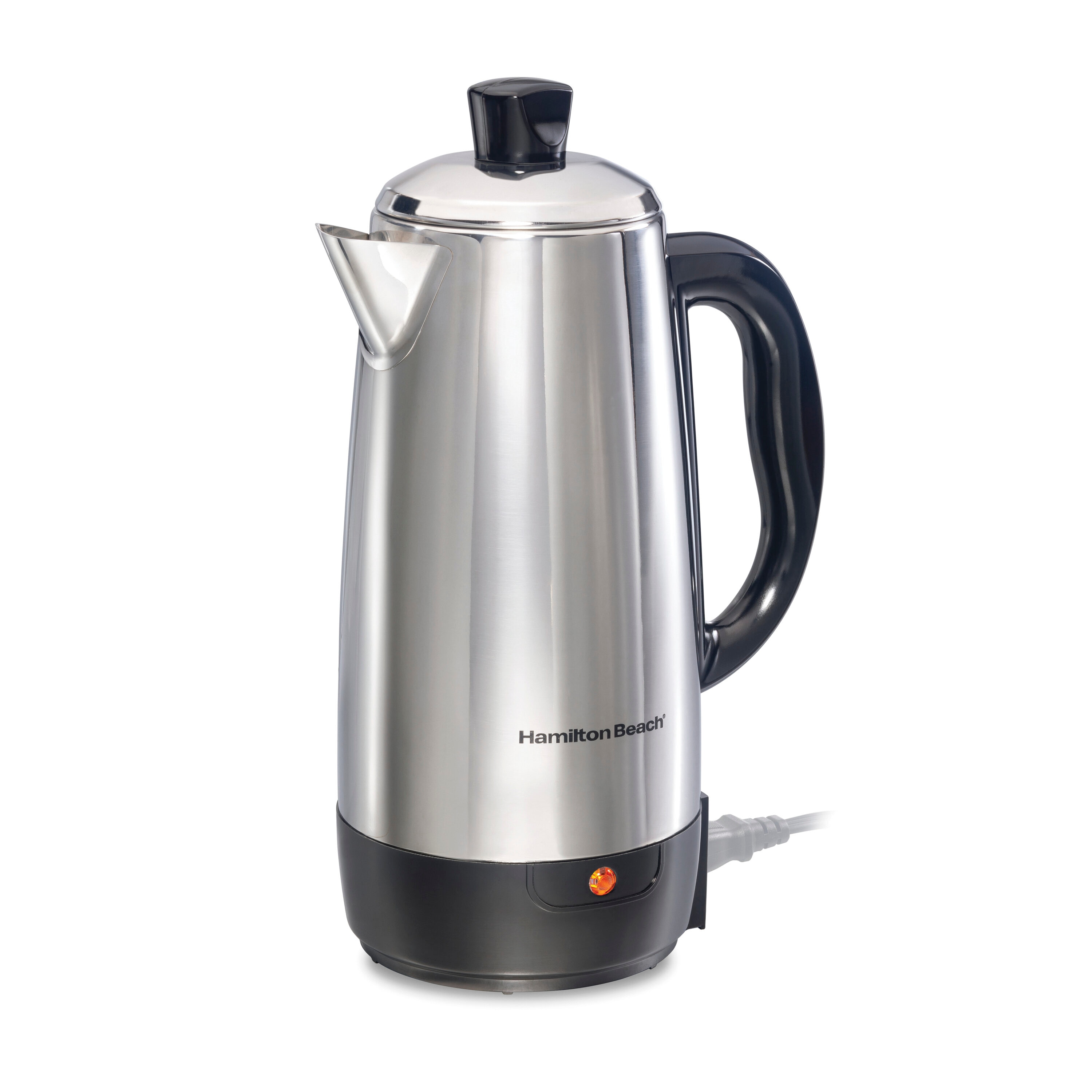 Hamilton Beach - 12 -Cup Residential Percolator with Automatic Shut-Off ( Stainless Steel )