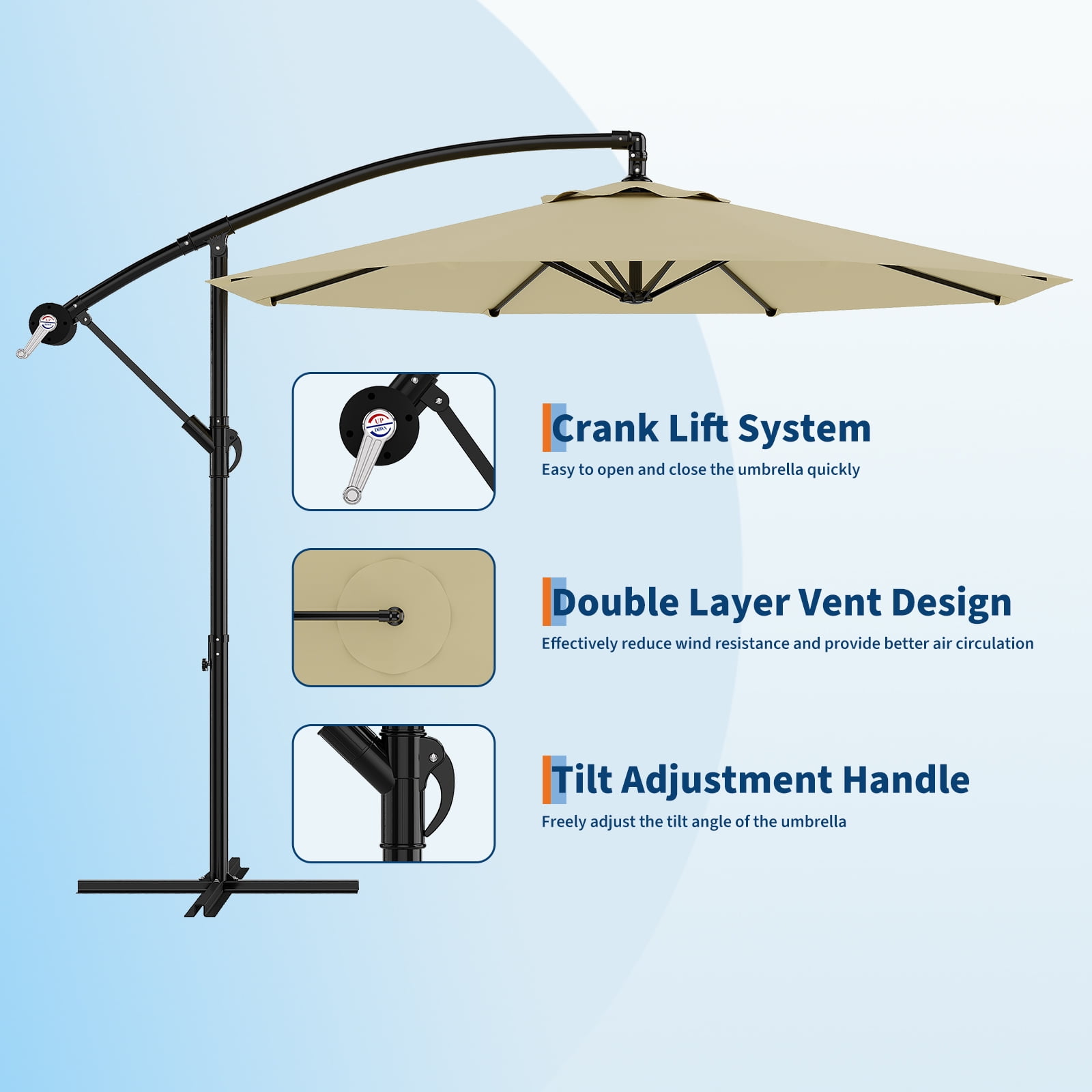 GAOMON LSPPJOK-UKJVWEMXZ0 Umbrellas-2 - View #4