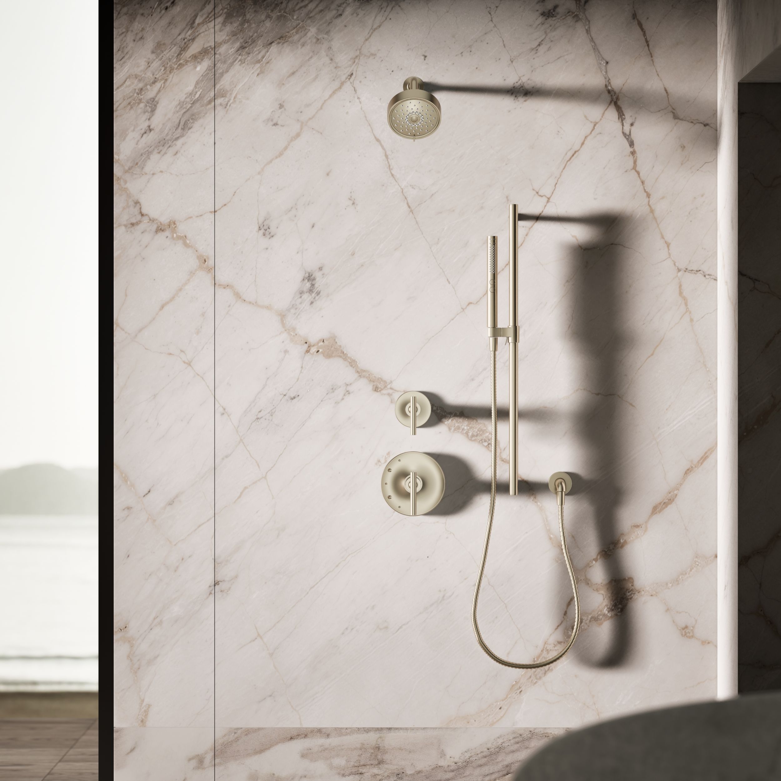 KOHLER K-21335-G-BV Fixed-Showerhead - View #10