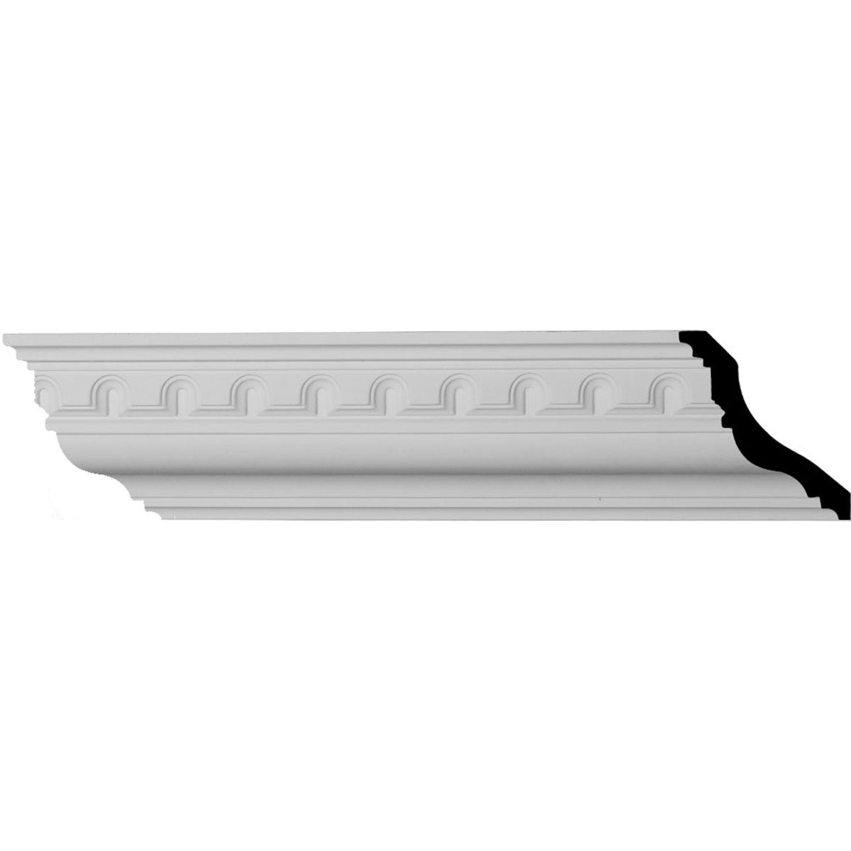 Heaton Primed Polyurethane Crown Moulding 5 1/8"H x 94 1/2"L
