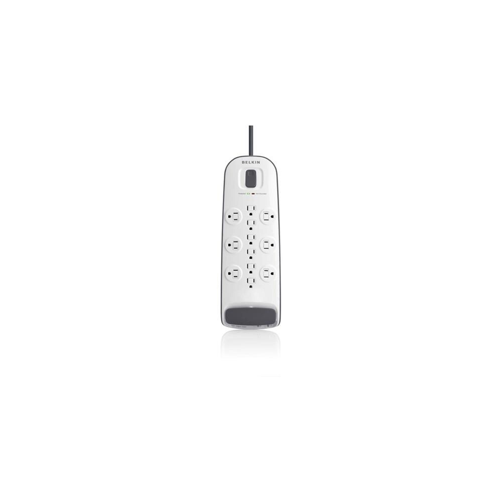 Belkin DBDE5129  12-Outlet Surge Protector with Cable/Satellite and Telephone Protection- 8 Power Cord