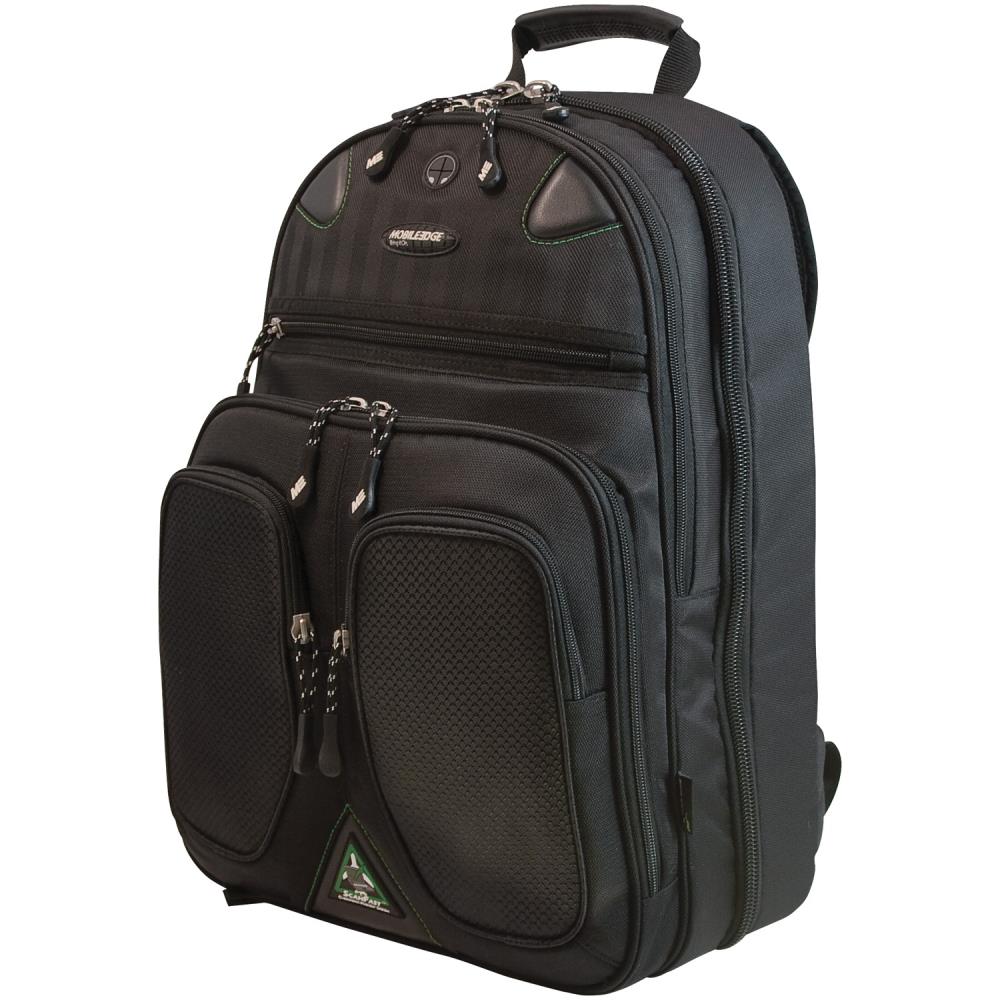 Mobile Edge MBLMESFBP20 19-in H x 13.5-in W x 8-in D Black Backpack