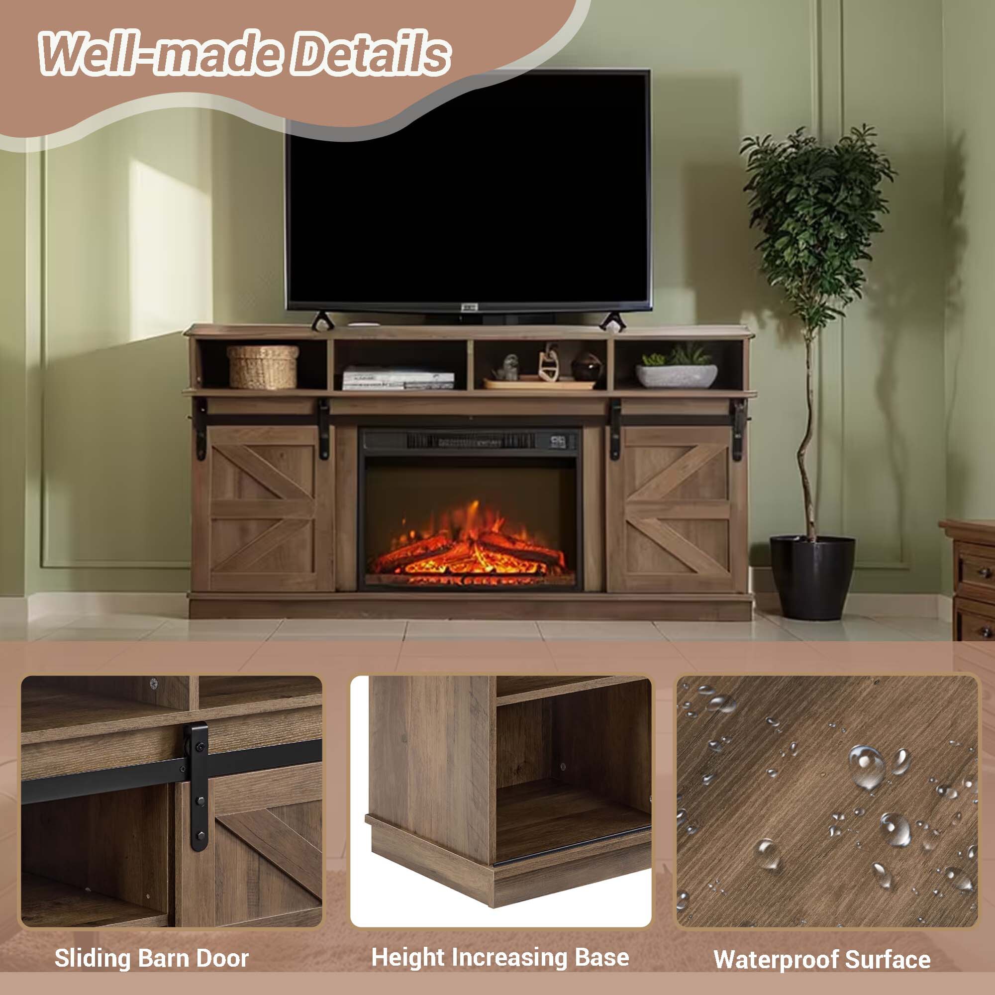 Fun Orange FUN25EF21 Electric-Fireplaces - View #6