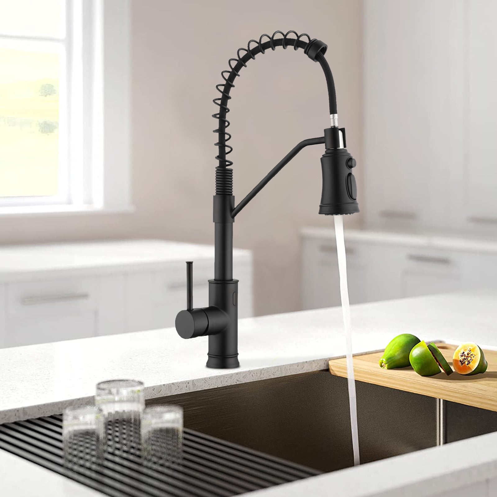 Flynama XY-H-IS2257B Kitchen-Faucets - View #2