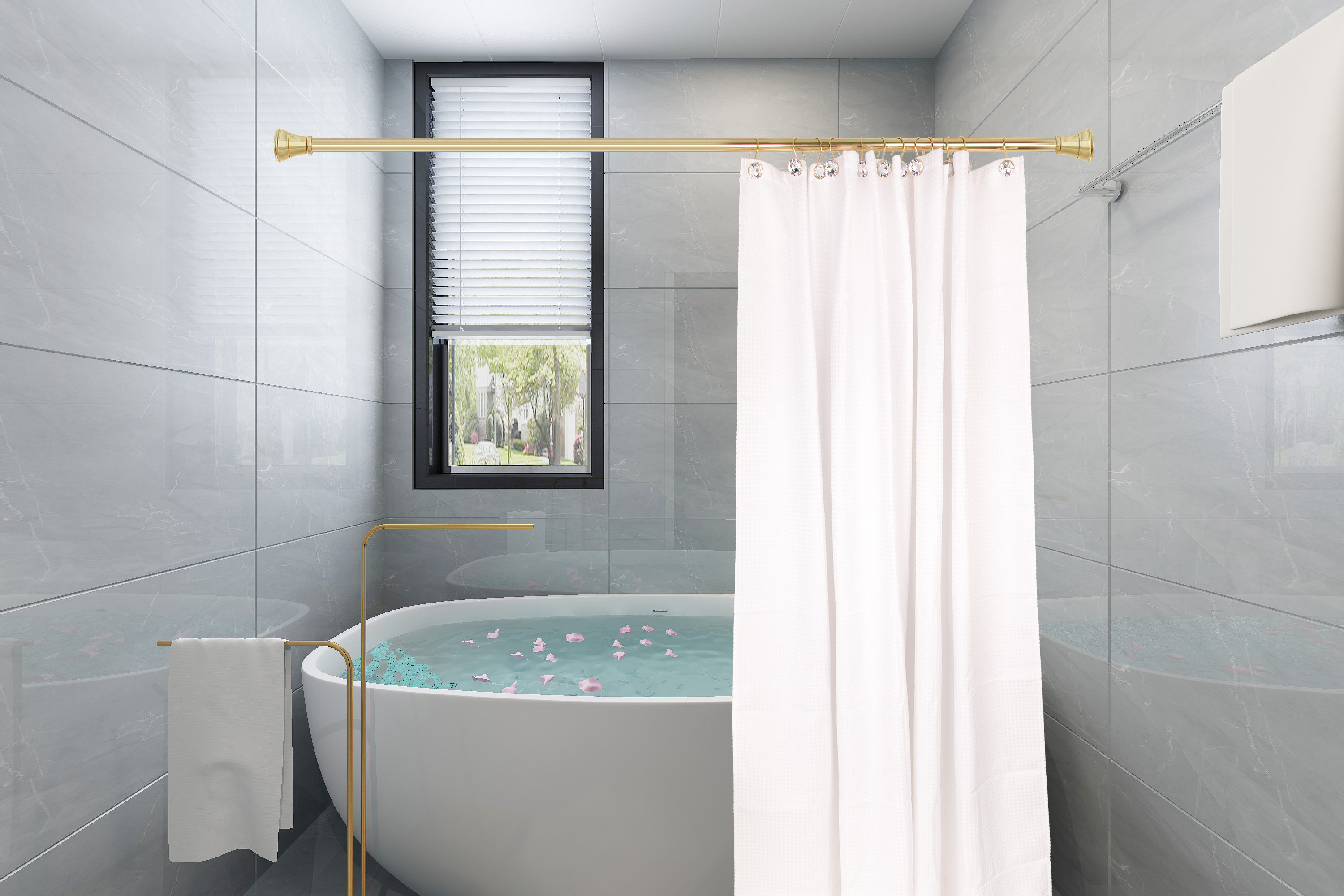 Utopia Alley HK23GD Shower-Rings-Hooks - View #7