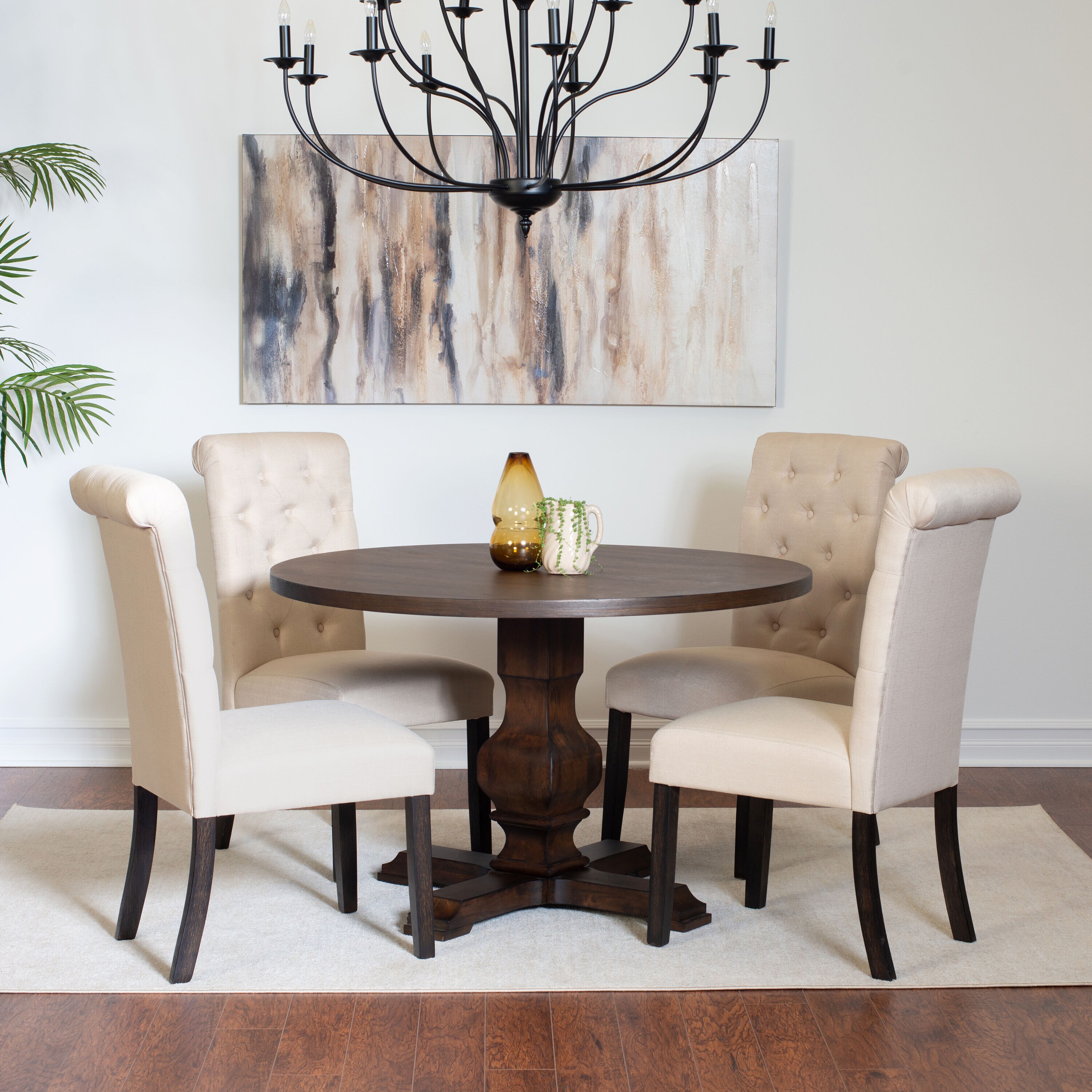 Roundhill Furniture T407-C361TAX2 Dining-Sets - View #2