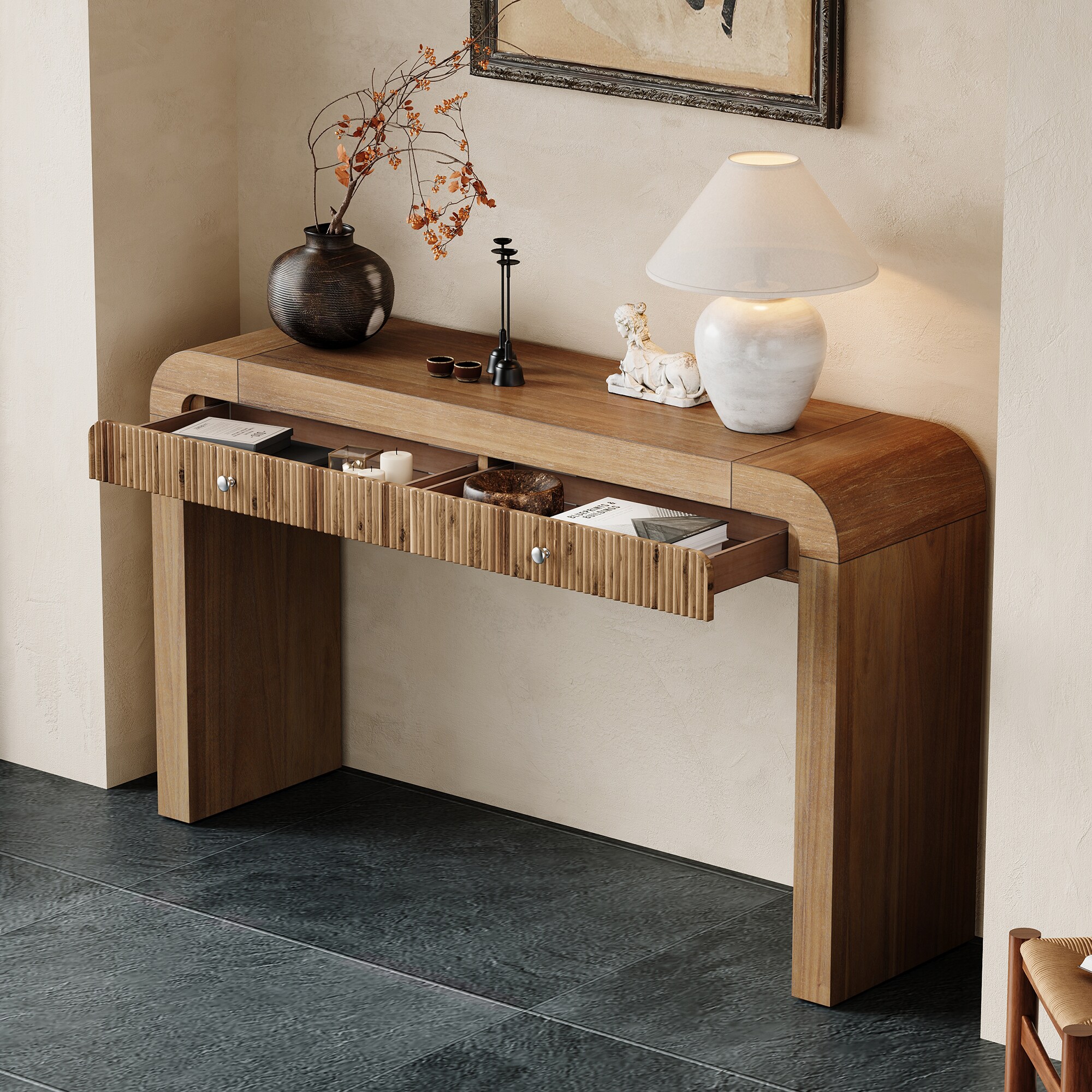 SINOFURN SYA330212YL Console-Sofa-Tables - View #2