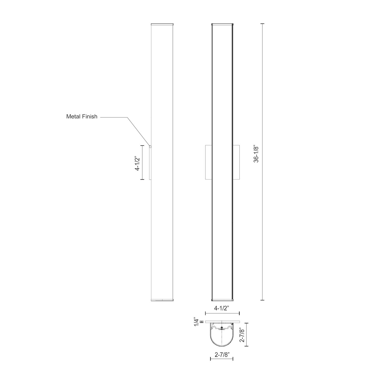 Kuzco Lighting VL61236-CH b089995 - View #3
