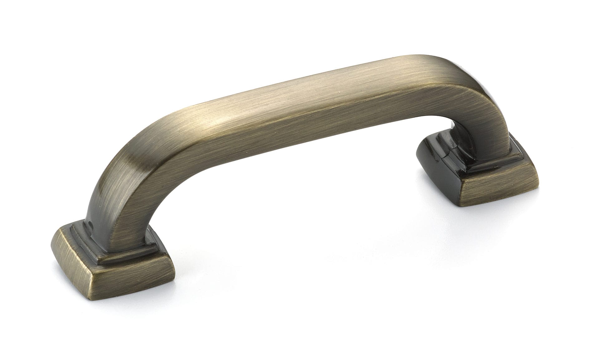 Richelieu BP81576AE Vaughan 3-in , 76mm Center to Center Antique English Arch Handle