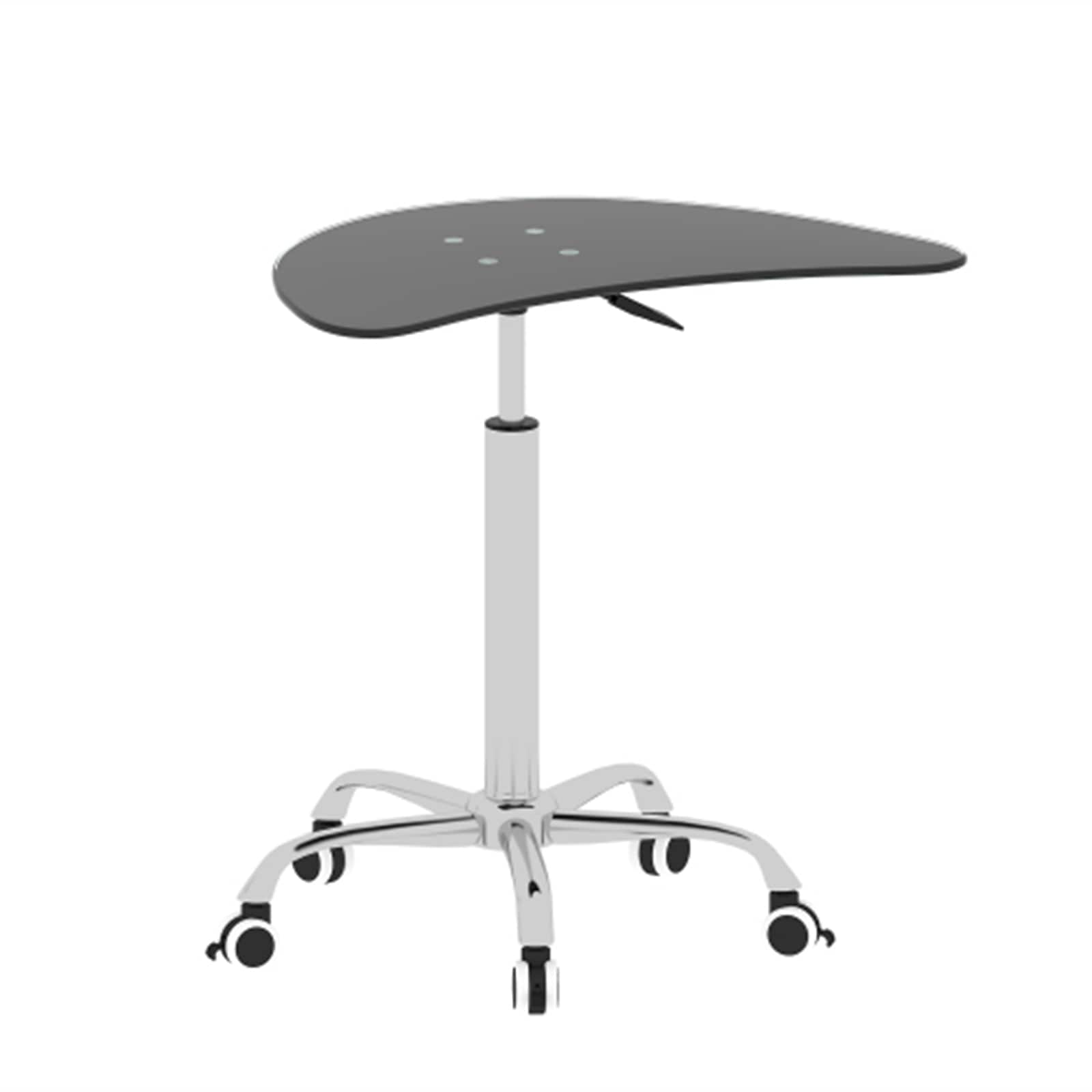 BESTCOSTY W2416LJW0394XLLYRL 25.59-Inches W x 31.5-Inches H Transparent Glass Oval Modern End Table Assembly Required