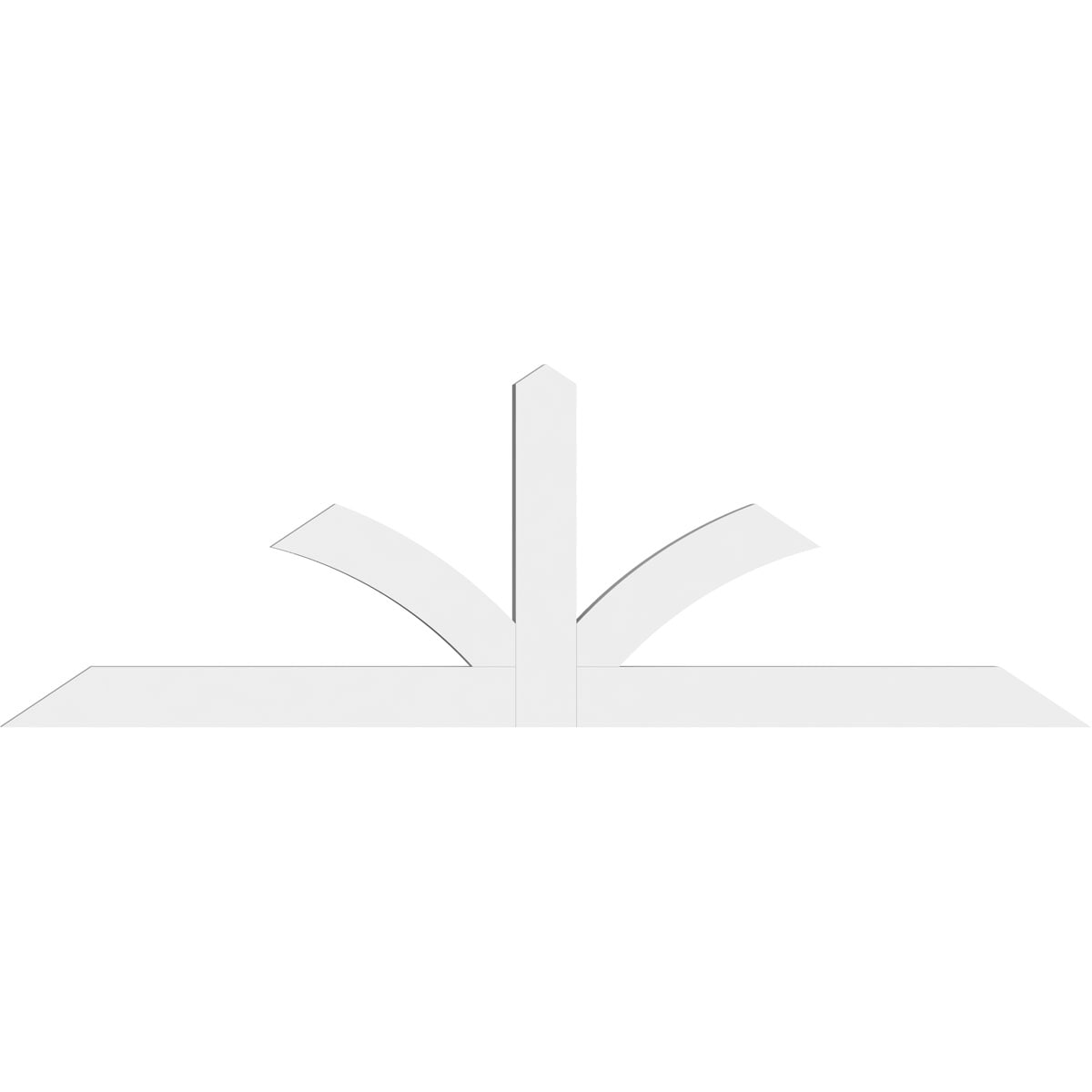 Ekena Millwork GBP072X24X0204RIC00 Exterior-Brackets-Braces - View #2