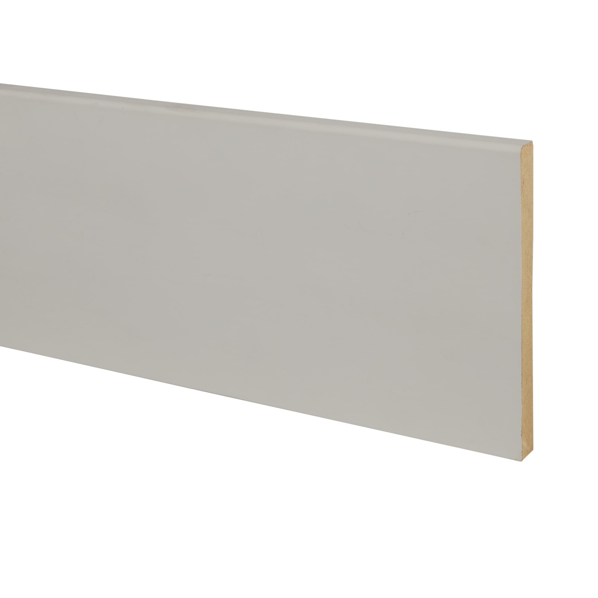 RELIABILT L0432105G8 15/32-in x 5-1/2-in x 8-ft Craftsman Painted MDF 3210 Baseboard Moulding