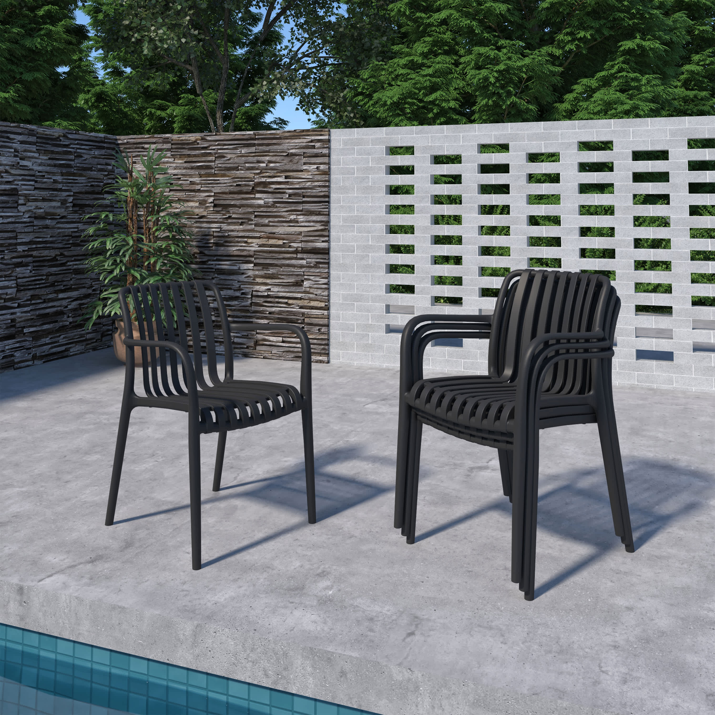 Amazonia ALALOT-8-CURA-BK Patio-Dining-Sets - View #5