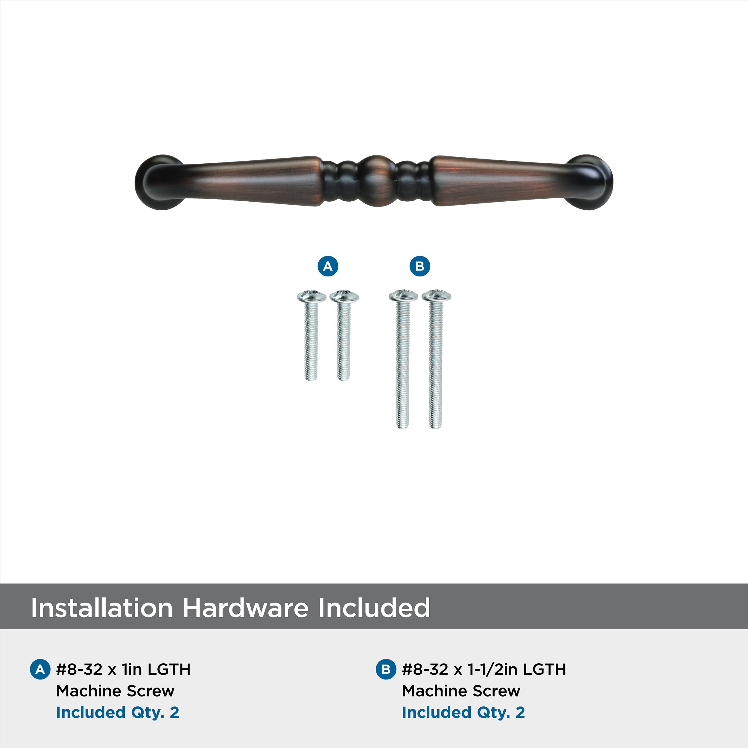 Amerock BP53006ORB Cabinet-Pulls - View #3