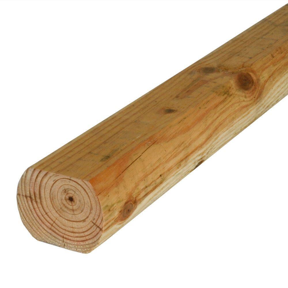 8 Ft Pressure Treated Landscape Timber, Cedar Landscape Timbers
