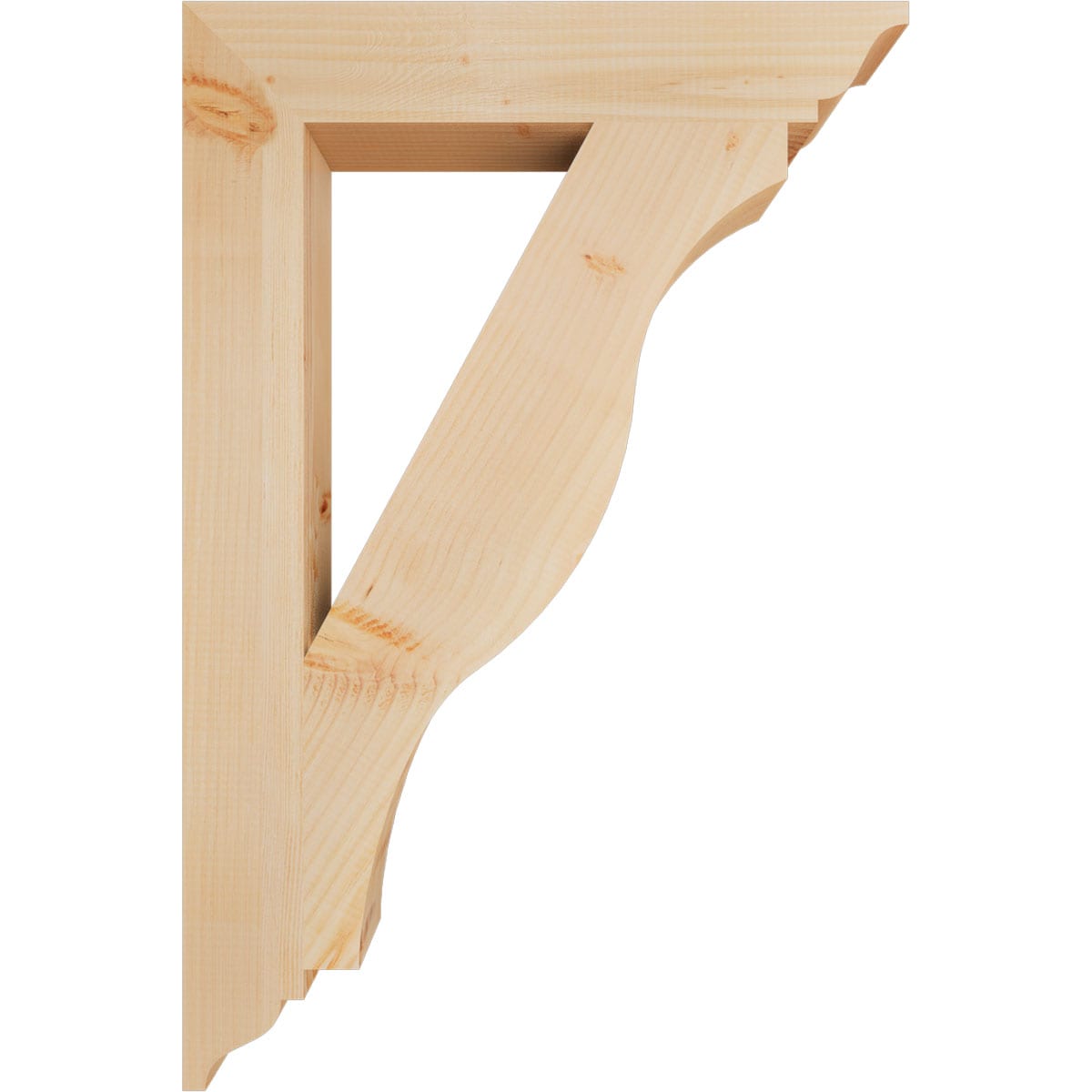 Ekena Millwork BKT04X24X36FST01SDF Exterior-Brackets-Braces - View #3