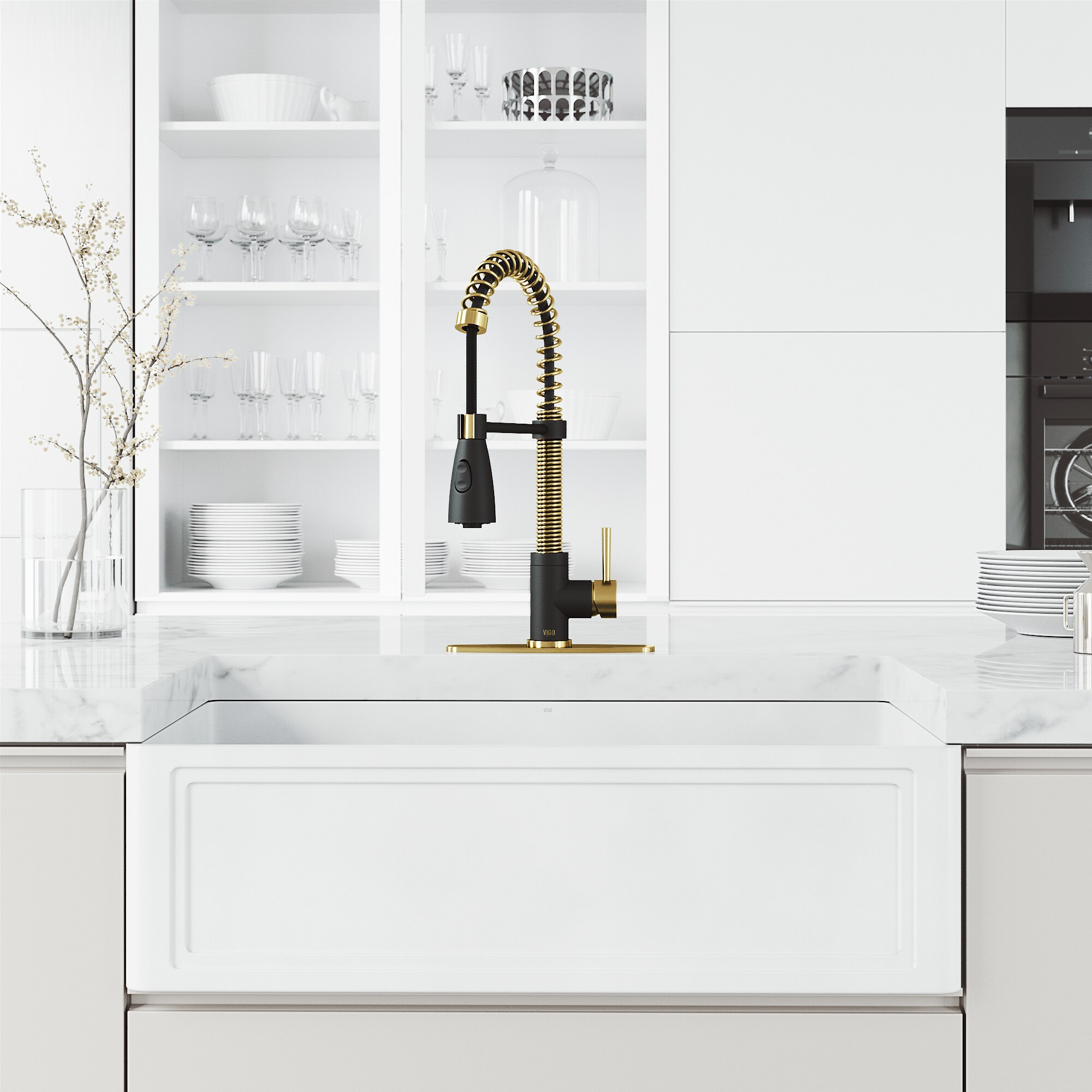 VIGO VG02003MGMBK1 Kitchen-Faucets - View #4