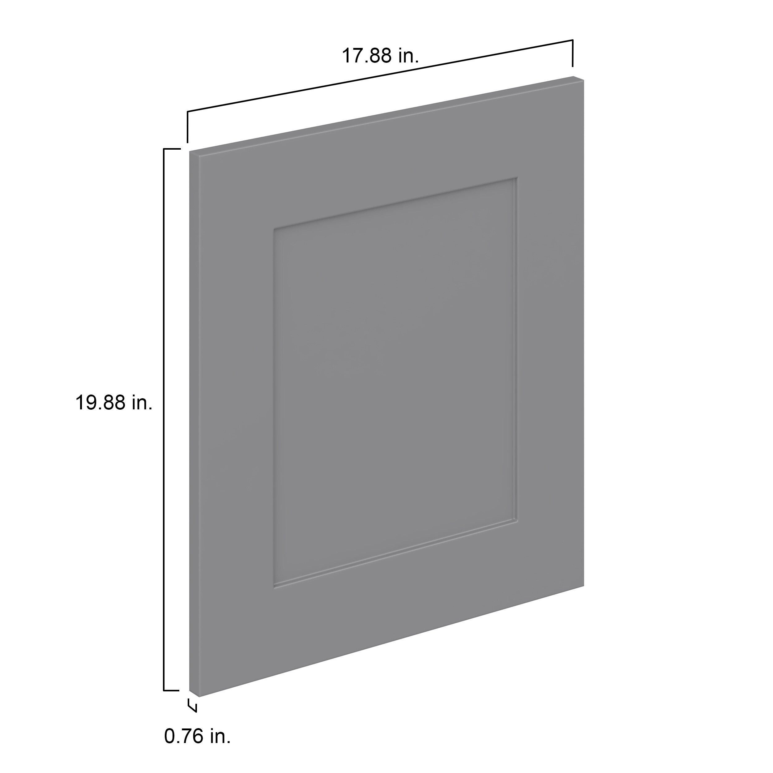 Hugo&Borg DSDR1820-BM Kitchen-Cabinet-Doors - View #4
