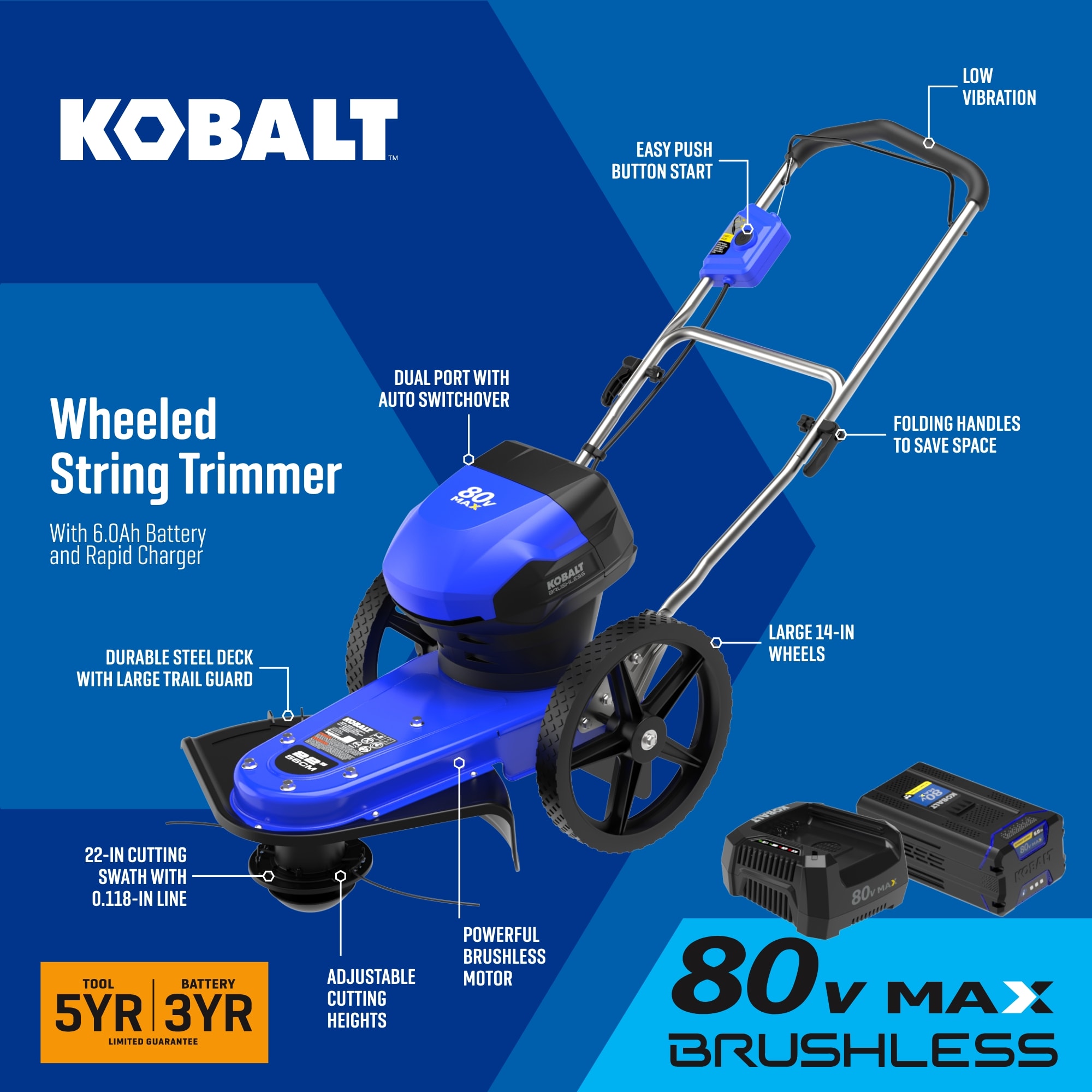 Kobalt KWT 6180-06 Trimmer-Mowers - View #9