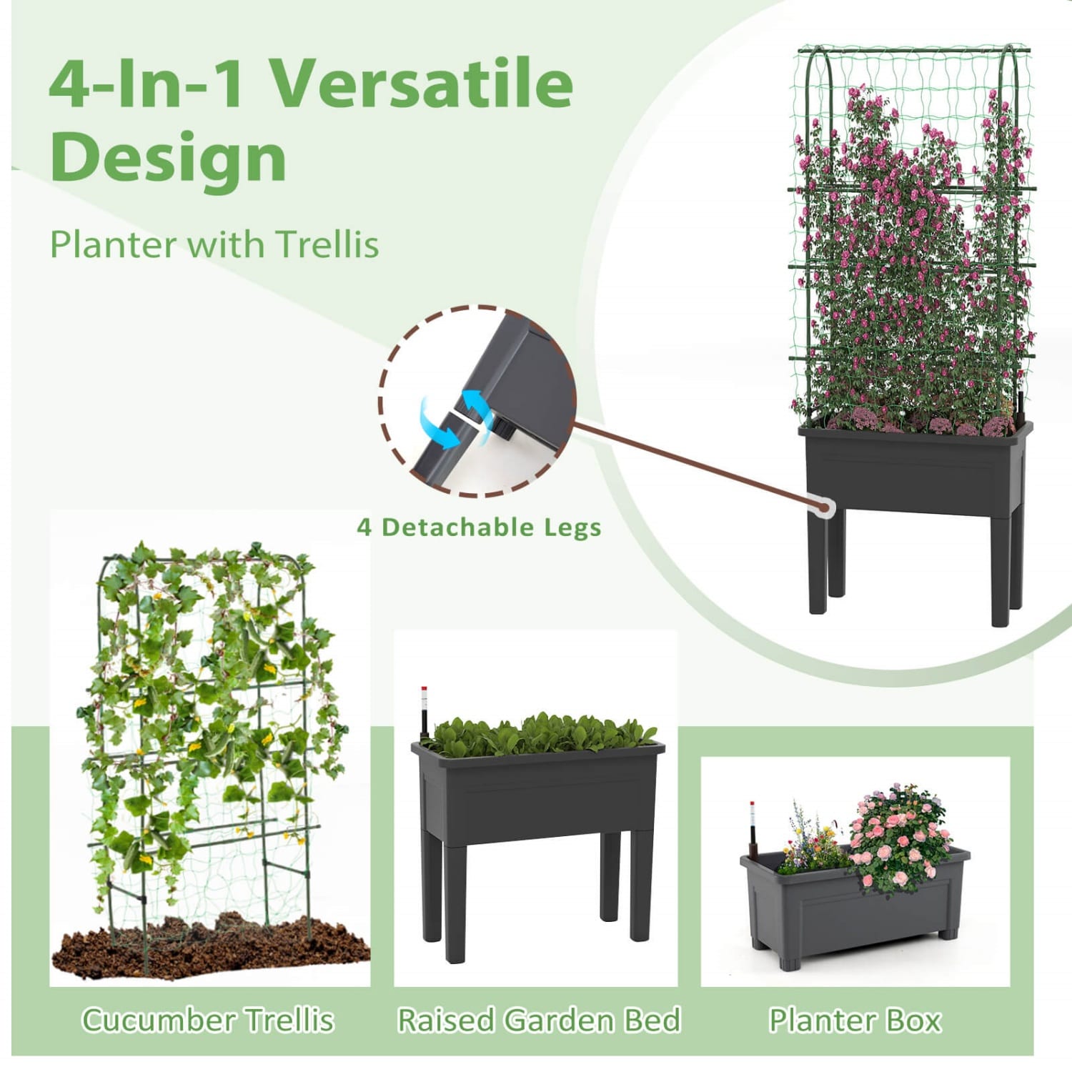 Costway CSHY005297 Raised-Garden-Beds - View #5
