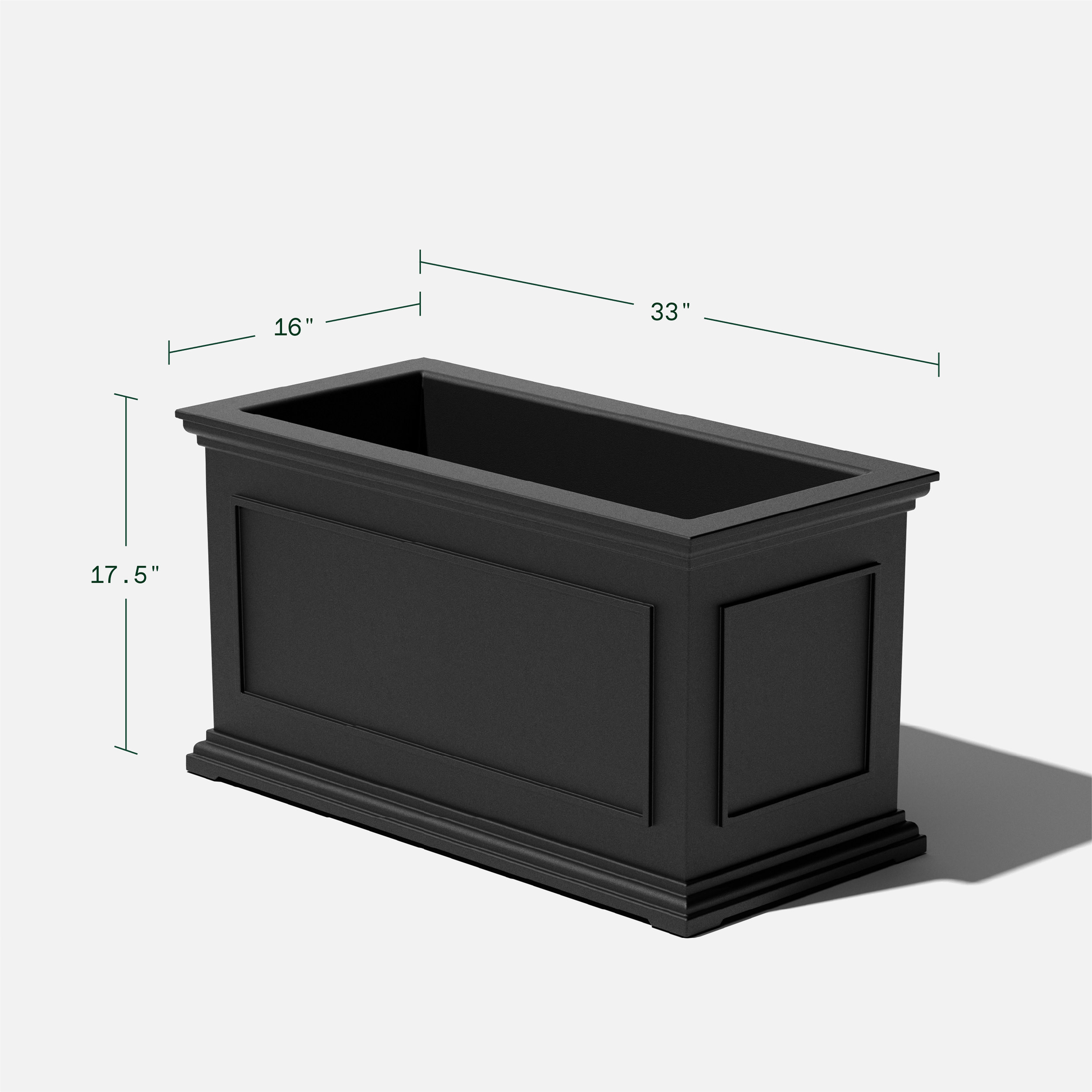 Veradek BXVLG33B Planter-Window-Box - View #3