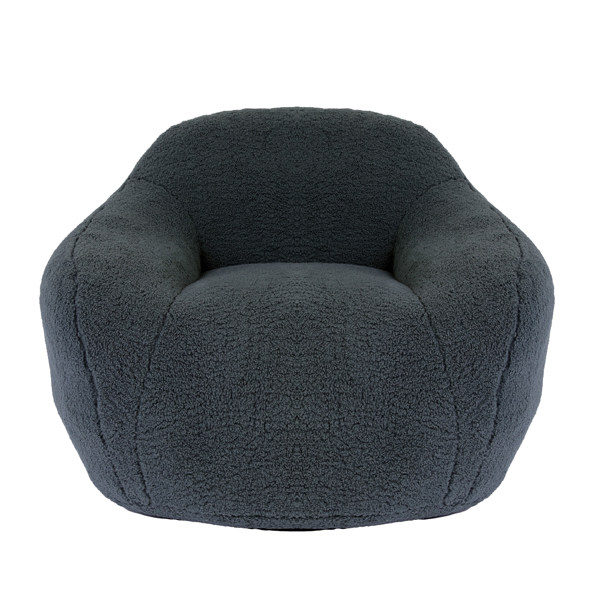Bybafun YD4800017 Dark Gray Bean Bag Chair