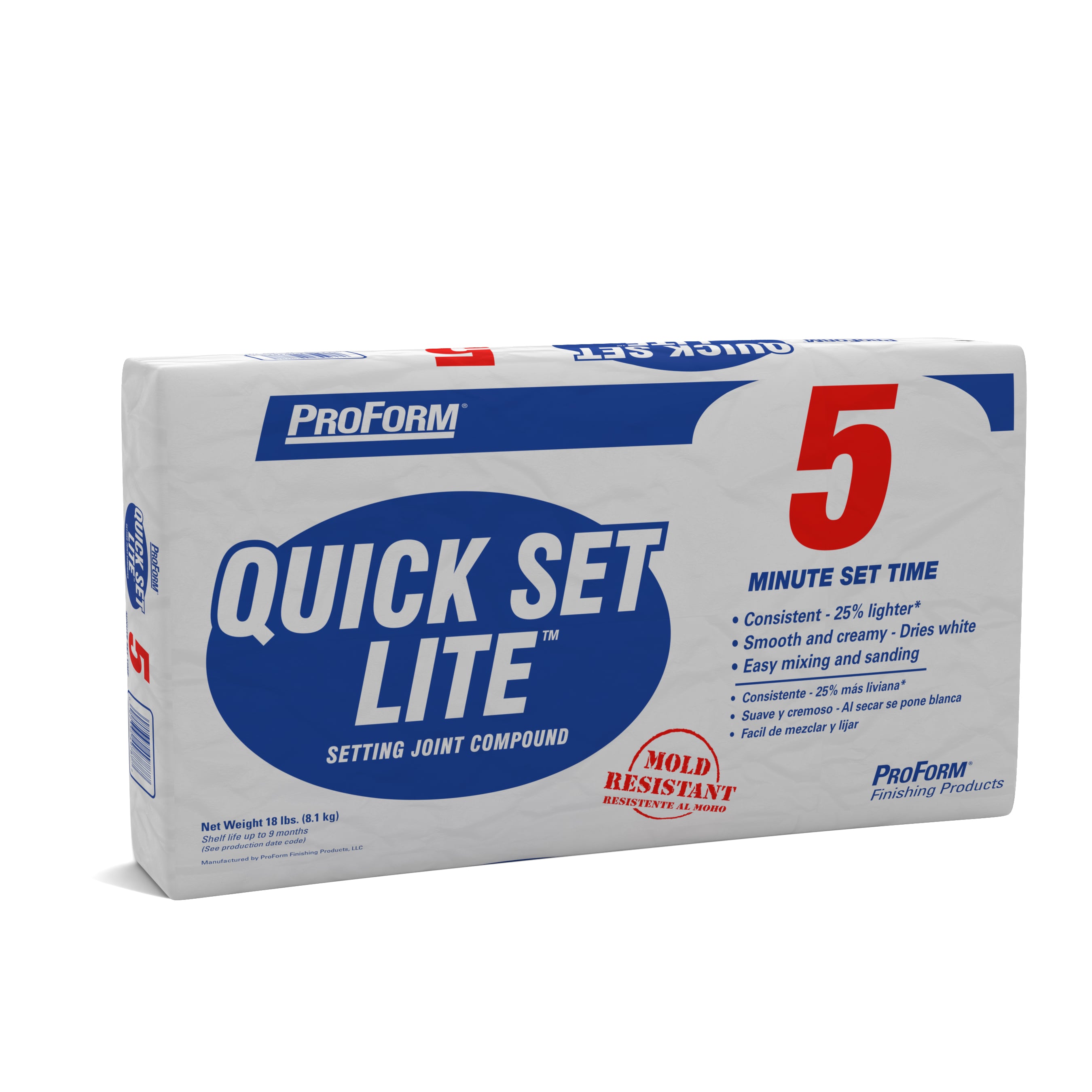 ProForm Quick Set Lite 18-lb Lightweight Drywall Joint Compound in