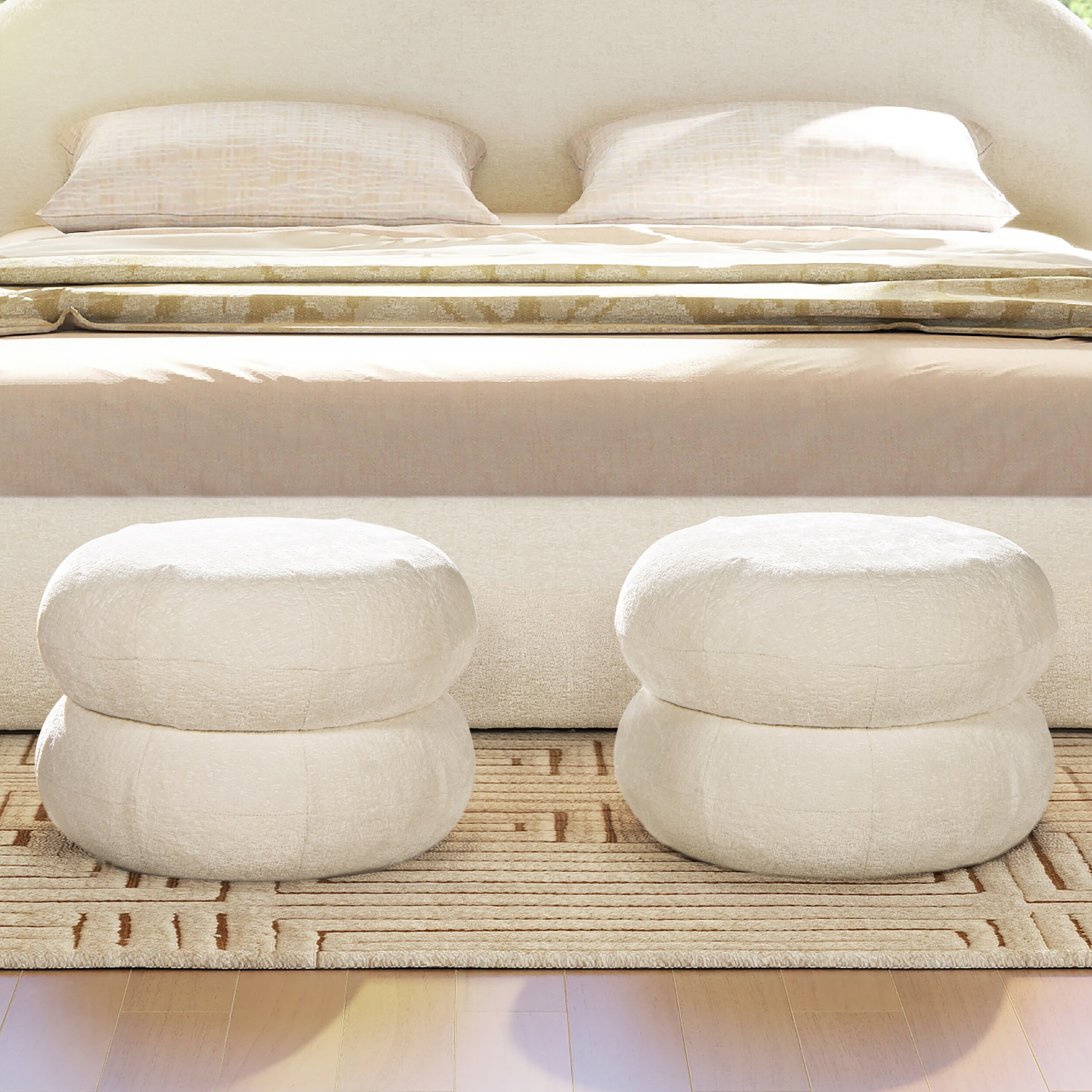 Jennifer Taylor Home LF001-84690 Indoor-Ottomans - View #4