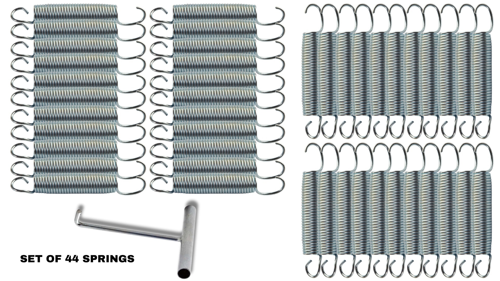 Jumpking SP7-S44 Silver Trampoline Spring kit