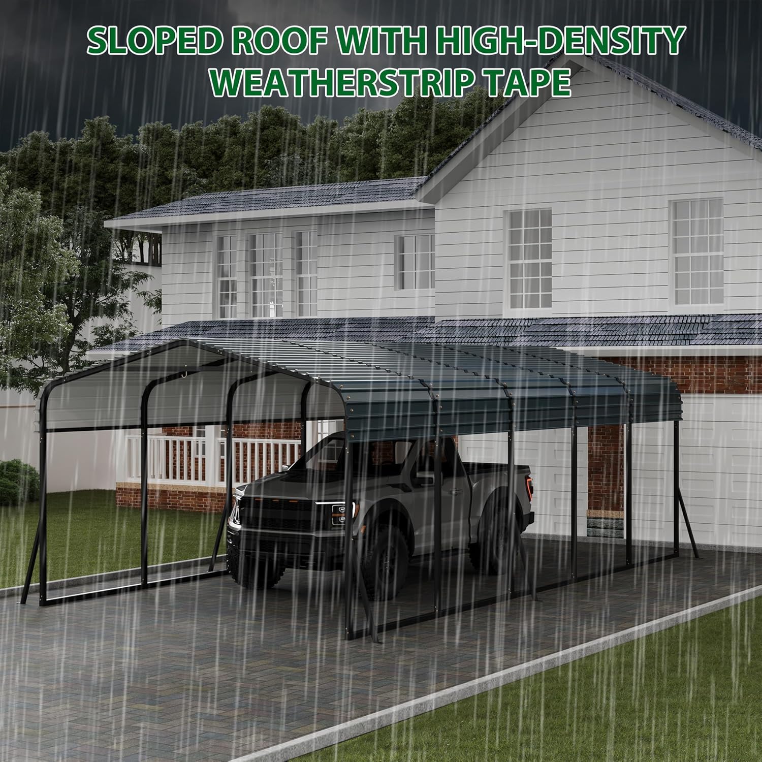 IdealHouse JOEY-WNXJFR0T61AI Carport-Covers - View #4