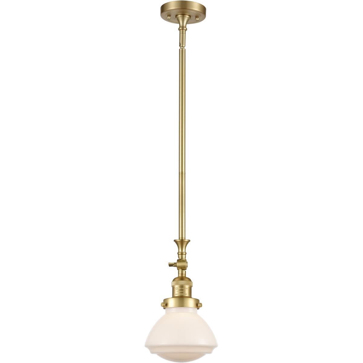 Innovations Lighting 1887004 206-SG-G321-LED Franklin Restoration Olean Mini Pendant