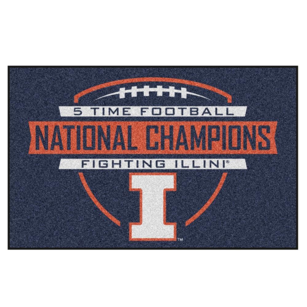 Illinois Fighting Illini End Zone Water Resistant Bluetooth Speaker