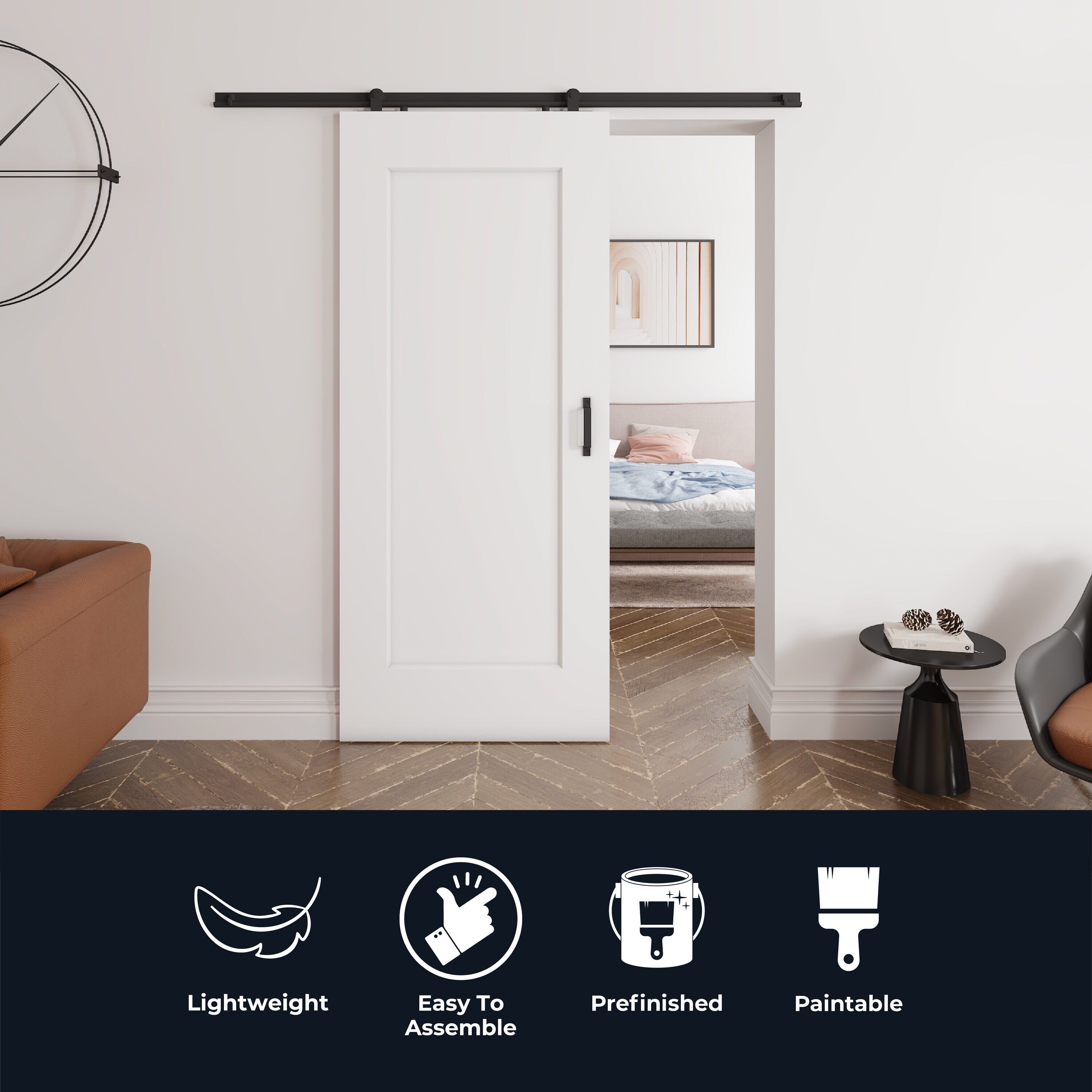 Renin HC042P31PR1PRE36084 Barn-Doors - View #3