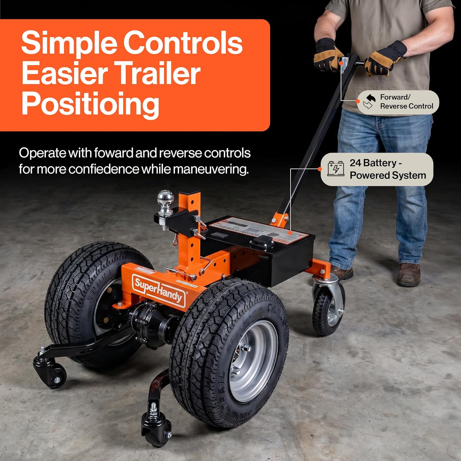 SuperHandy GUO158 Trailer-Jacks - View #3