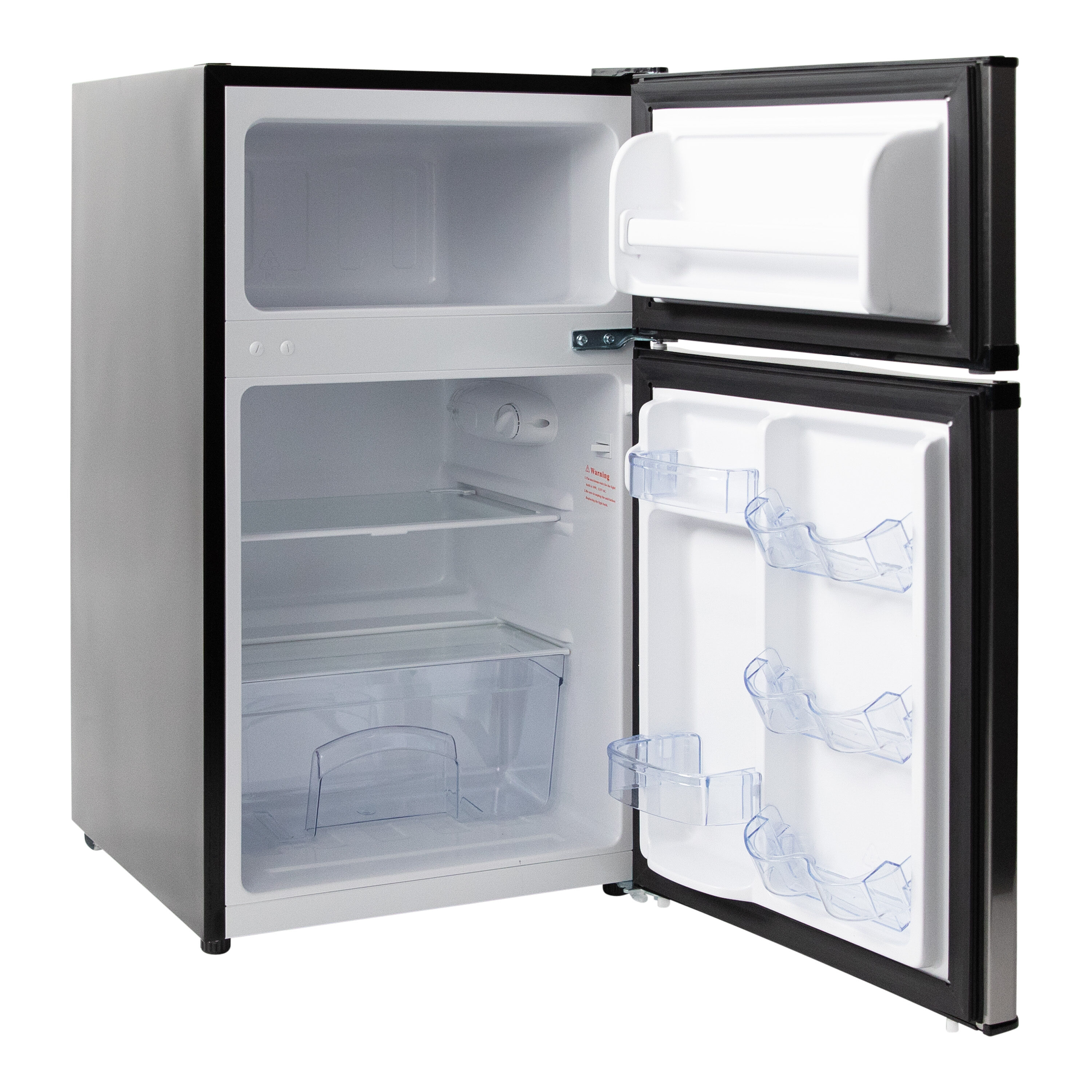West Bend 3.3 Cu. ft. Compact Refrigerator, Mini-Fridge Black WBR33B