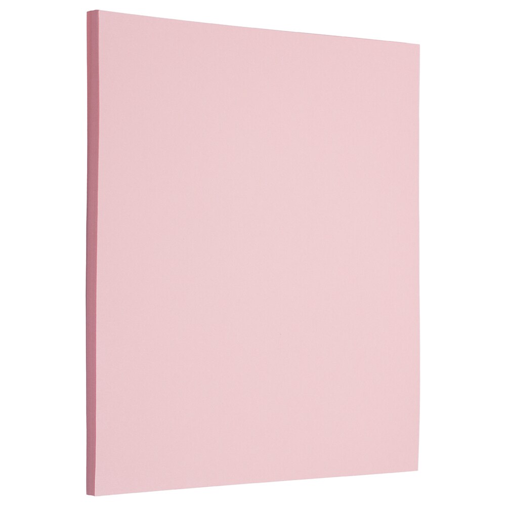 JAM Paper Matte-Card tock, 8.5 x 11, 130Lb Light Purple, 25/Pack at