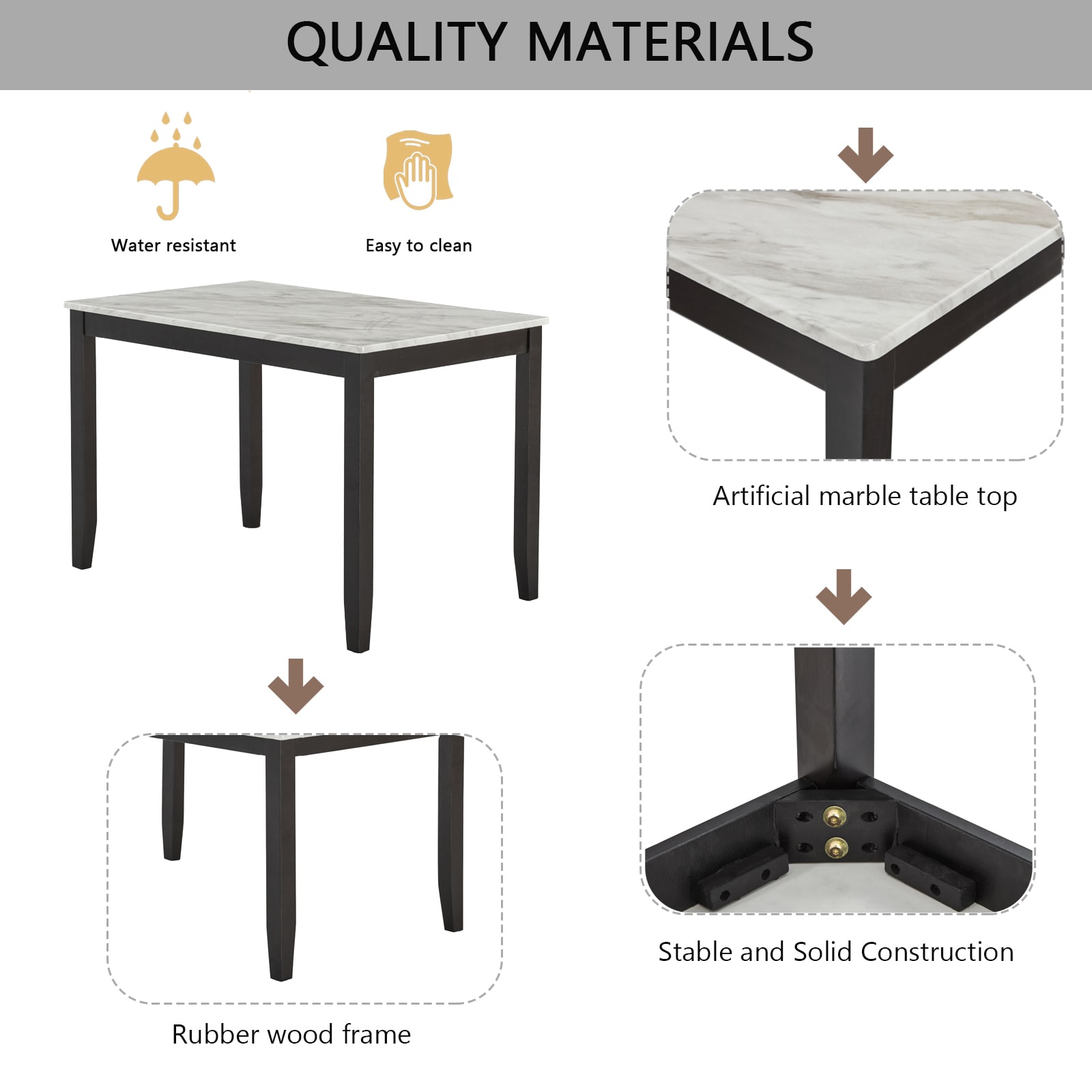 Siavonce XHS00058 Dining-Sets - View #12