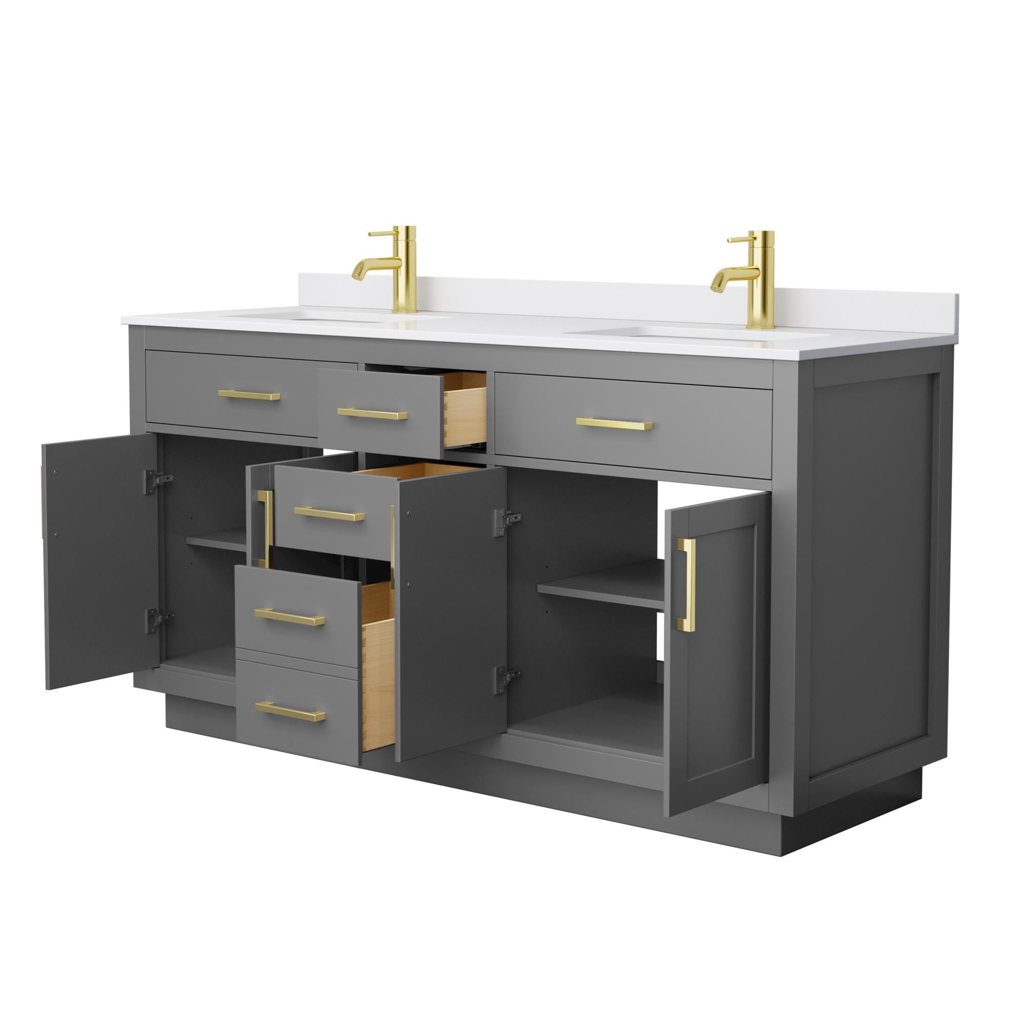 Wyndham Collection WCG262666DGGWCUNSMXX Bath-Vanity-Combo - View #2