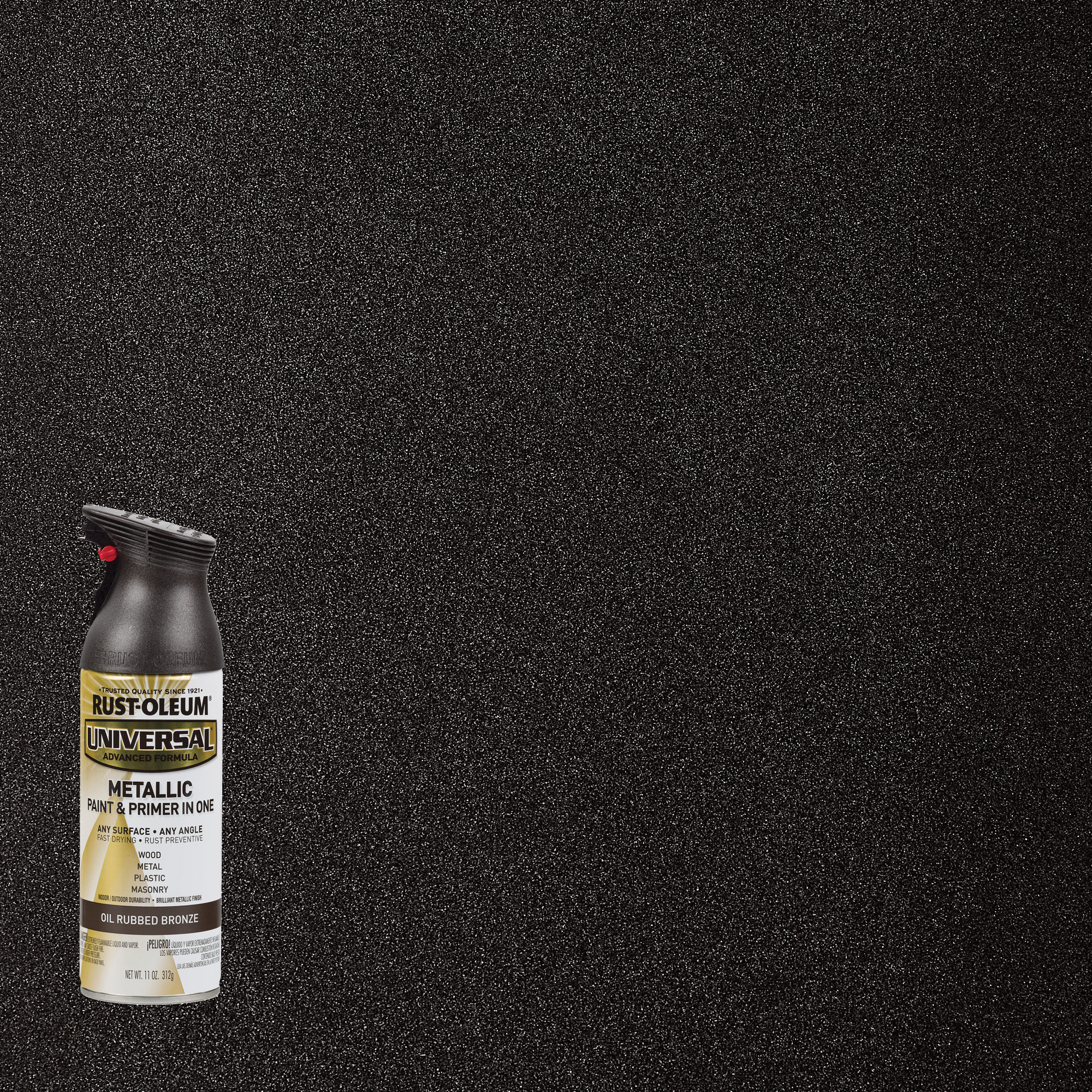 hoog geboorte drie Rust-Oleum Universal Gloss Oil Rubbed Bronze Metallic Spray Paint and  Primer In One (NET WT. 11-oz) in the Spray Paint department at Lowes.com