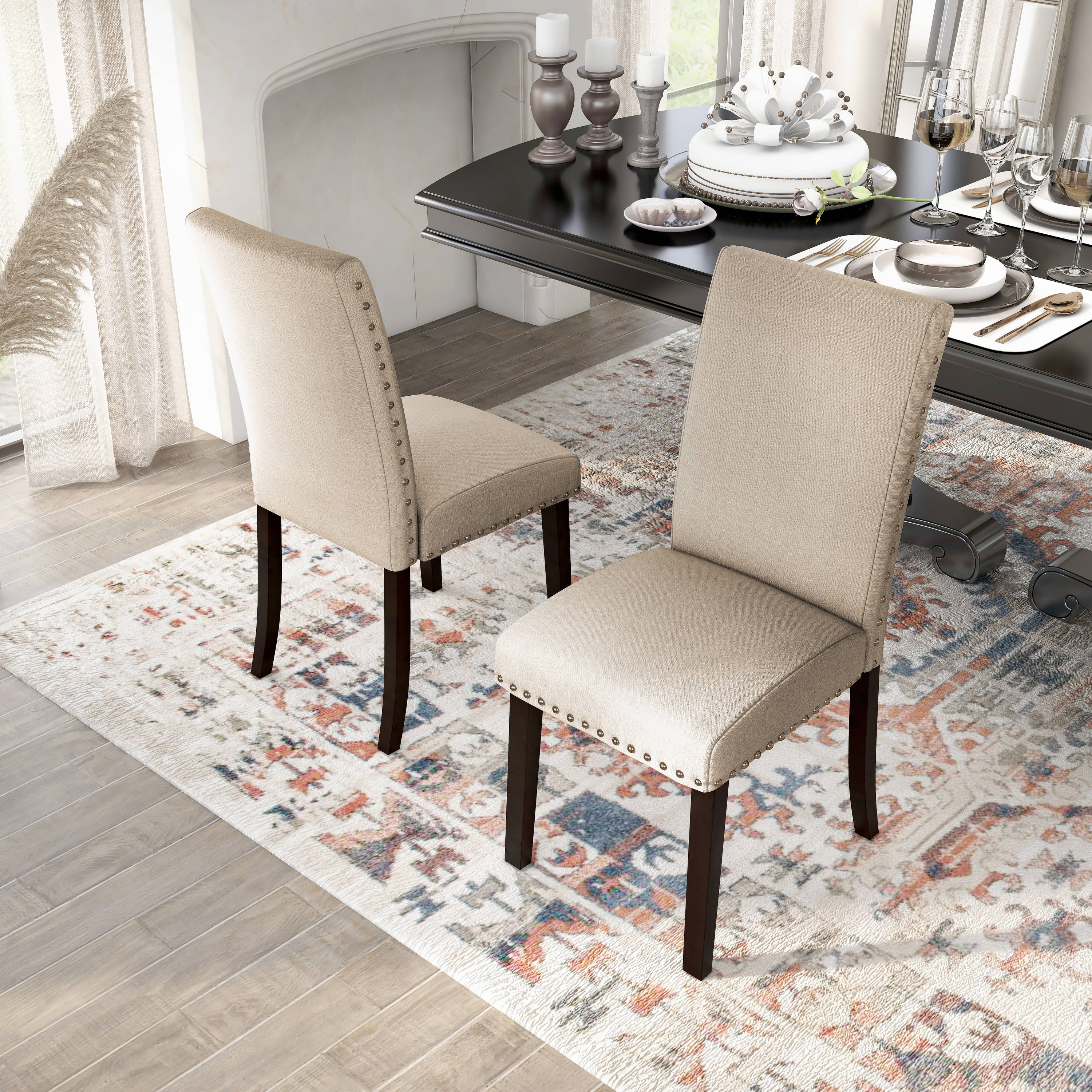 Furniture of America IDF-3466SC Dining-Chairs - View #4