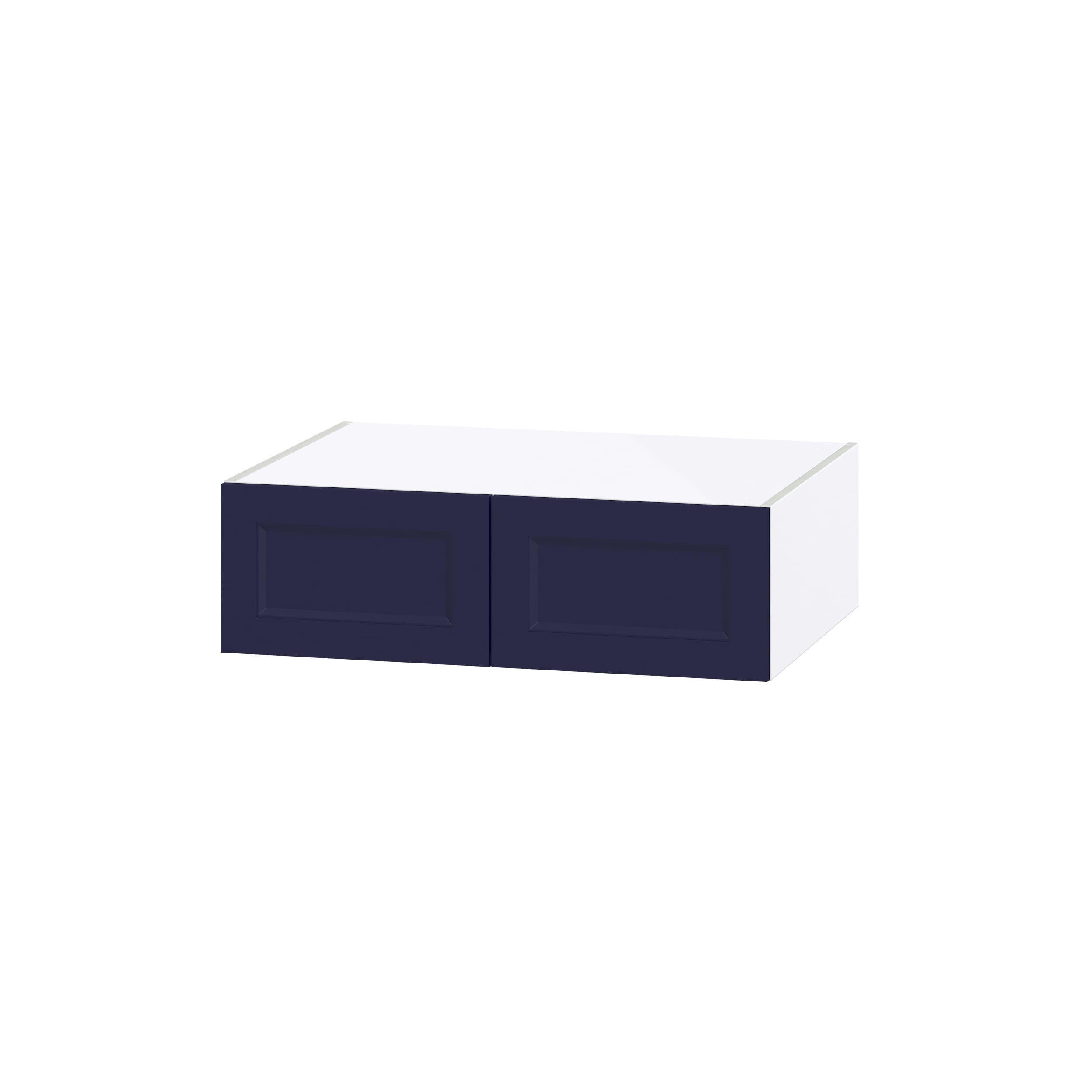 Hugo&Borg DSW331024-LO Lorette 33-in W x 10-in H x 24-in D Navy Blue Wall Fully assembled Cabinet (Recessed Panel Shaker)