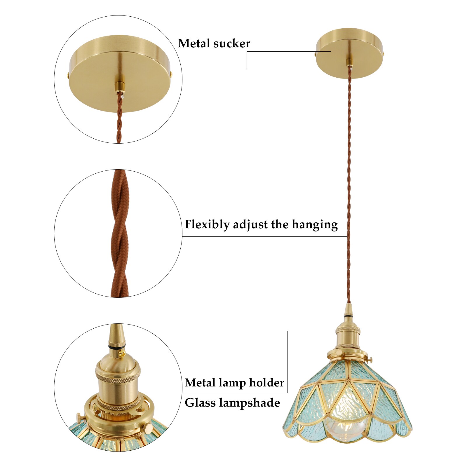 Oukaning HG-HCXLST-4663-US Pendant-Lights - View #5