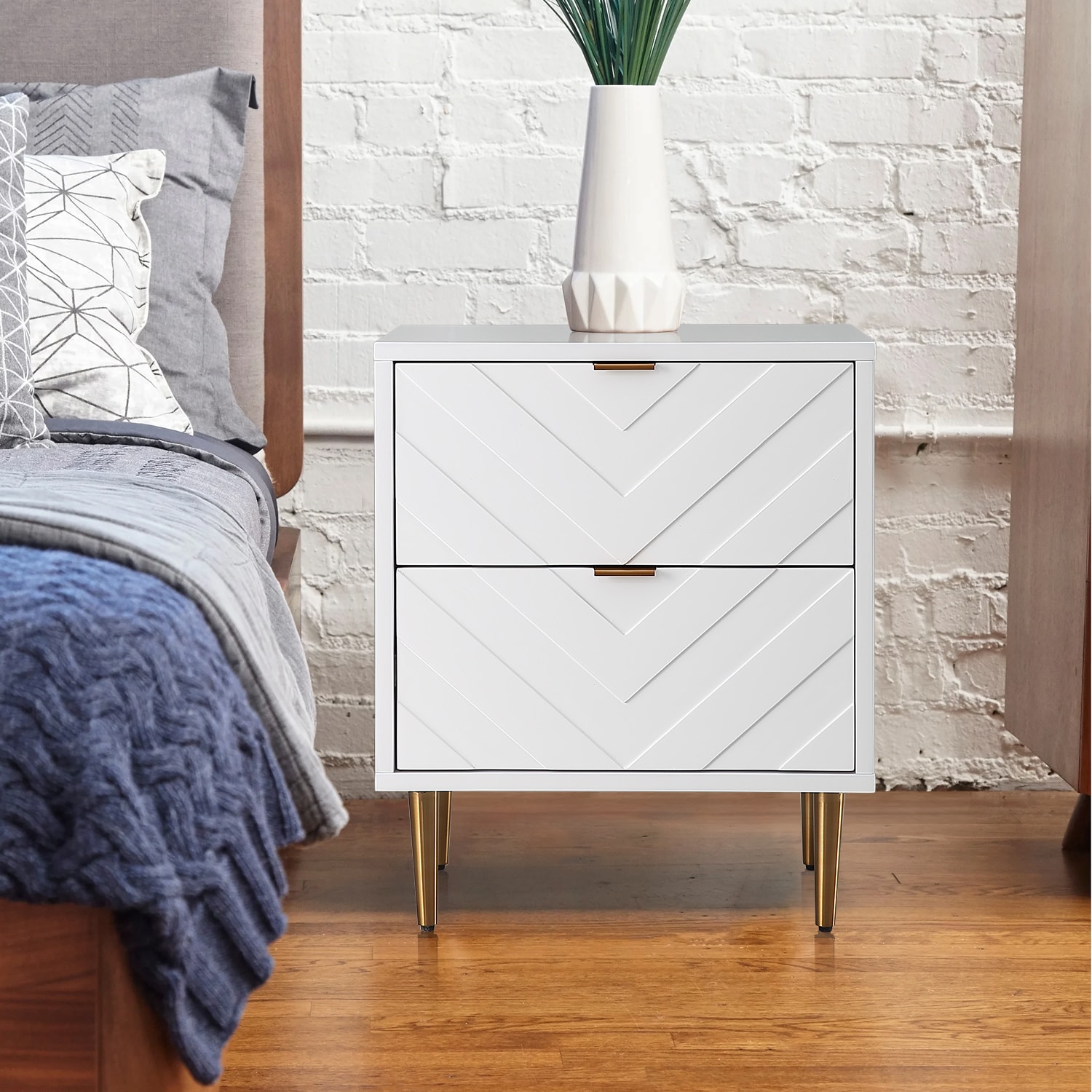 CASAINC WF-BEC-1472P-WH nightstands - View #2