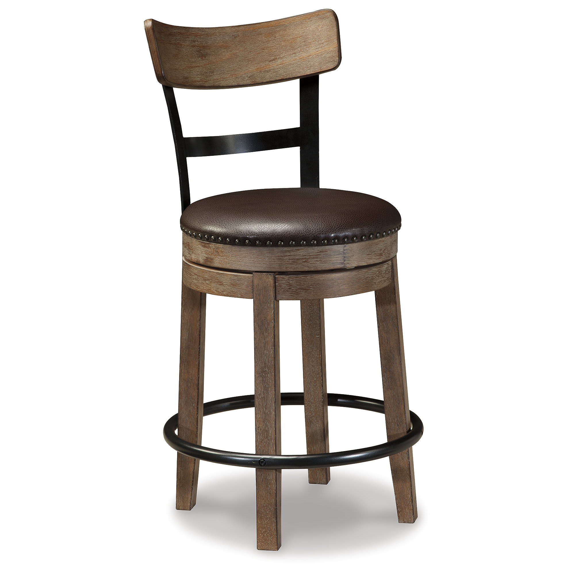 Signature Design by Ashley D542-124 UPH SWIVEL BARSTOOL (1/CN)