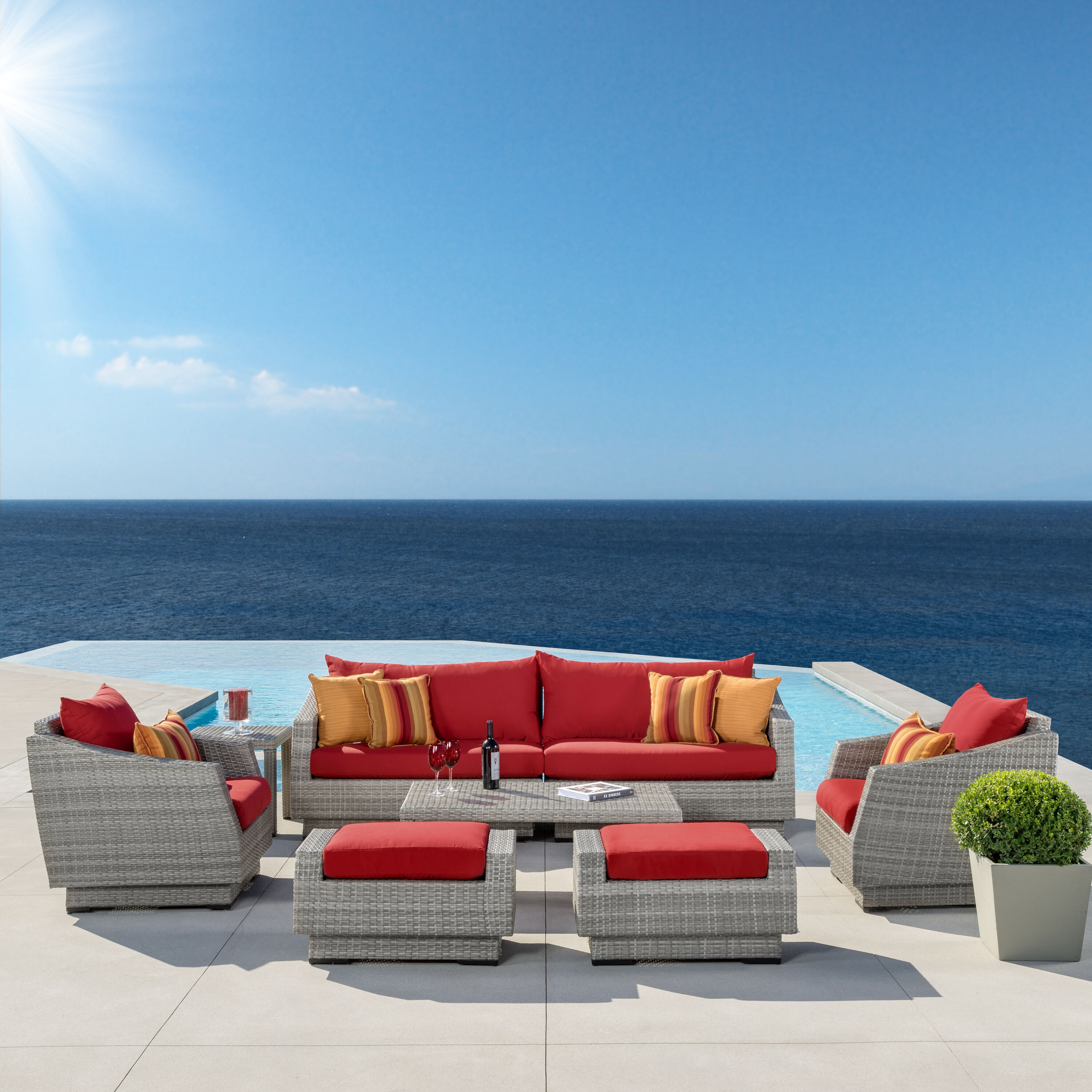 RST Brands OP-PESS8-CNS-SUN-K Patio-Conversation-Sets - View #9