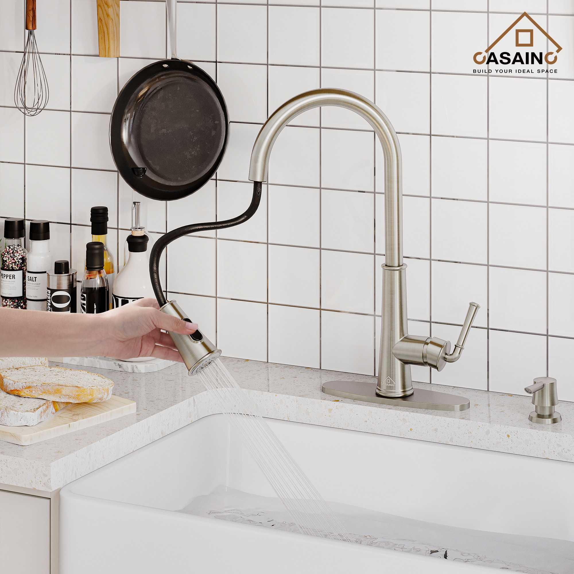 CASAINC CA-W3085-BN Kitchen-Faucets - View #9