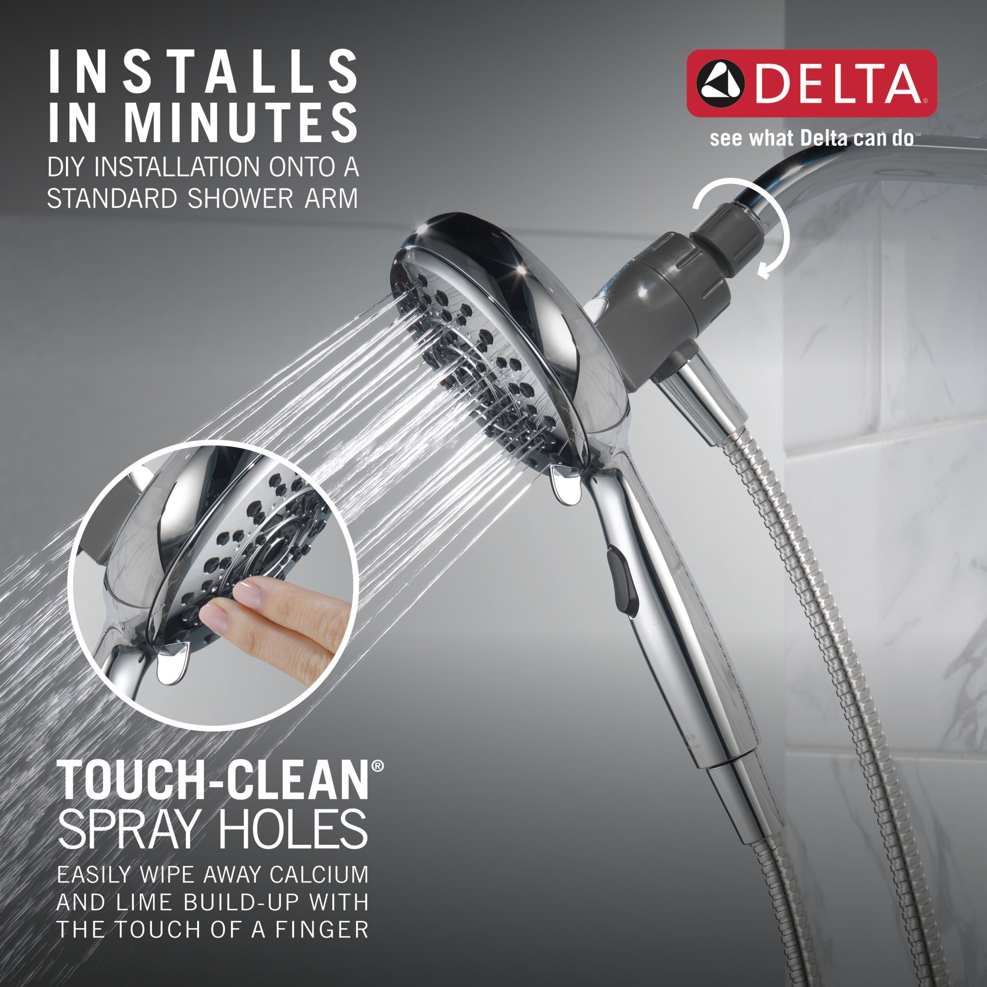 Delta 75607 Fixed-Showerhead - View #4
