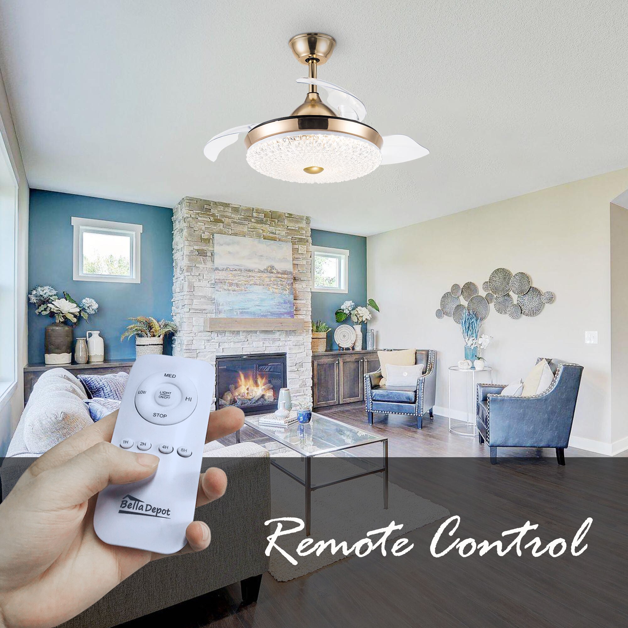Bella Depot BD3657-G Ceiling-Fans - View #4