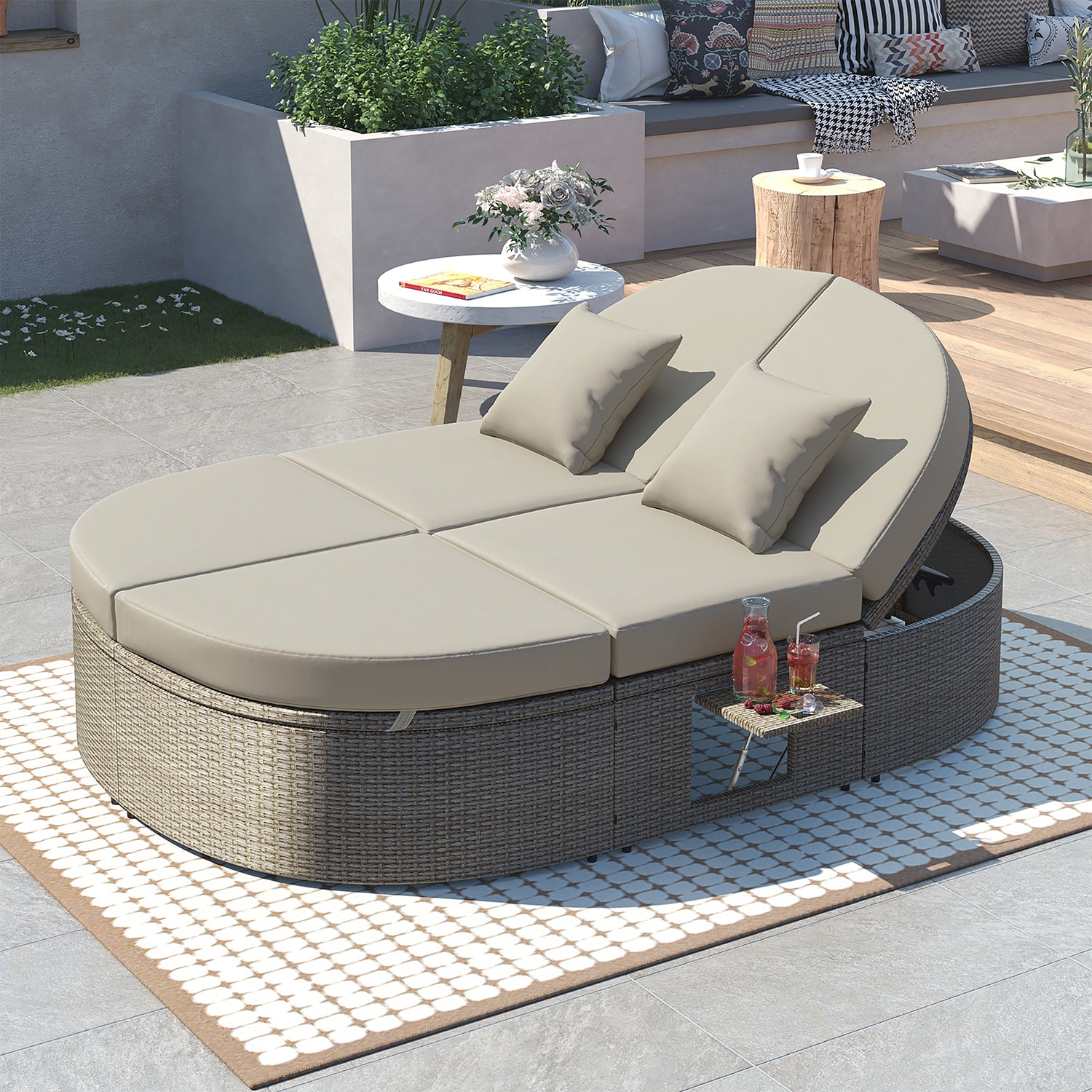 Bybafun YA0100344 Patio-Sofas-Daybeds - View #3