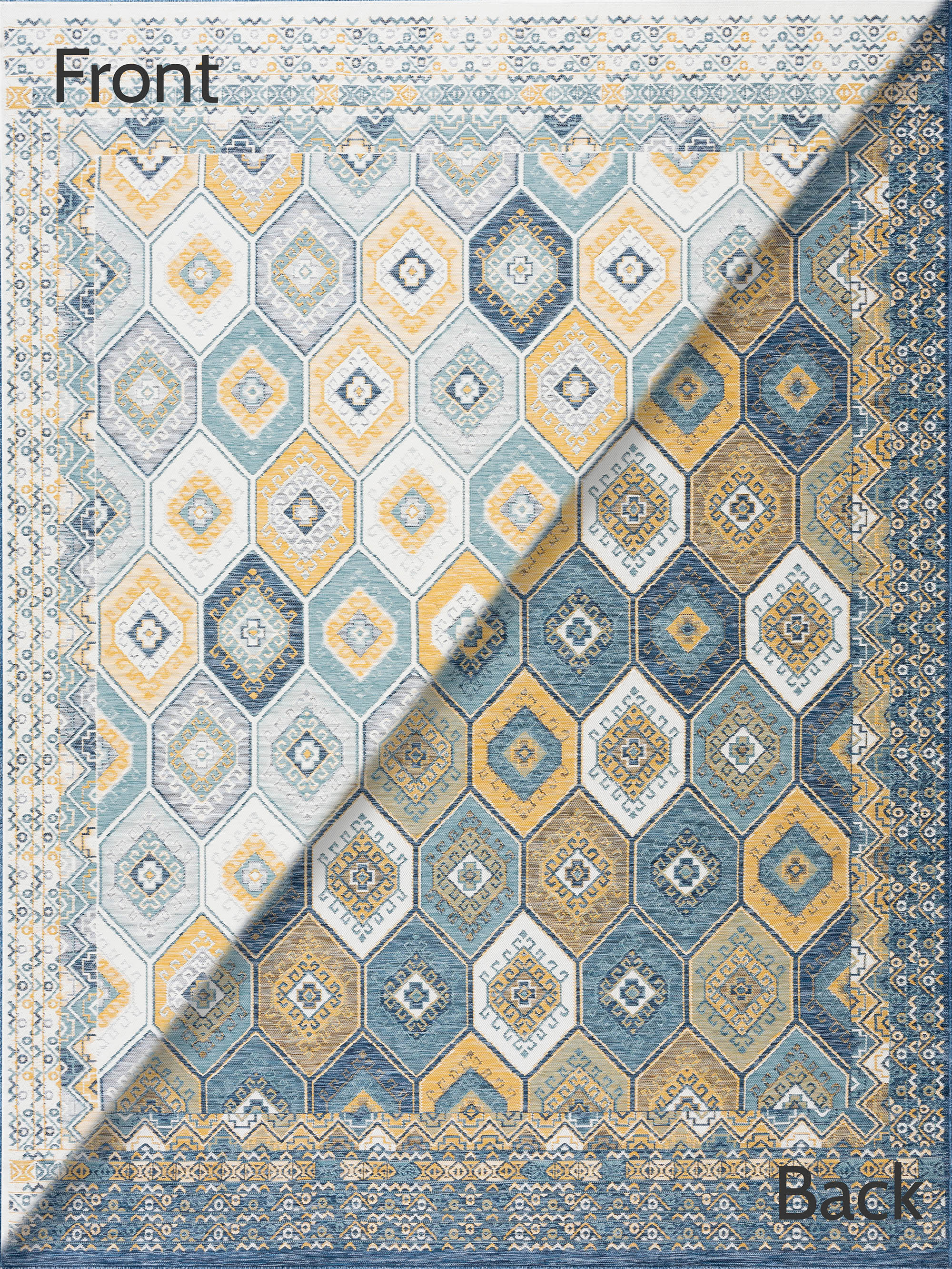 Tayse FLO1017 2X8 rugs - View #6